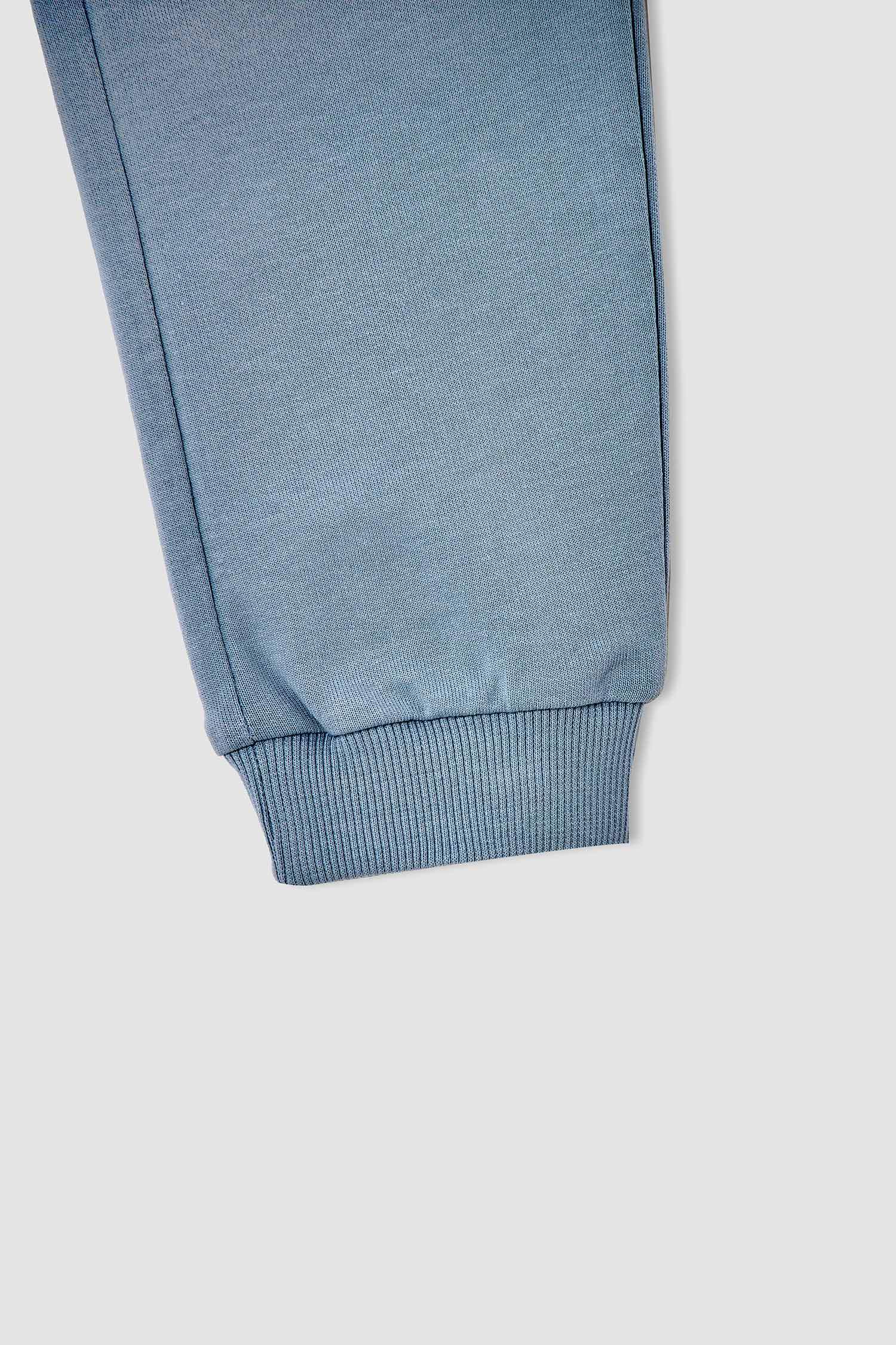 Kız Çocuk Yazı Baskılı Organik Sweatshirt ve Jogger Eşofman Alt Takımı