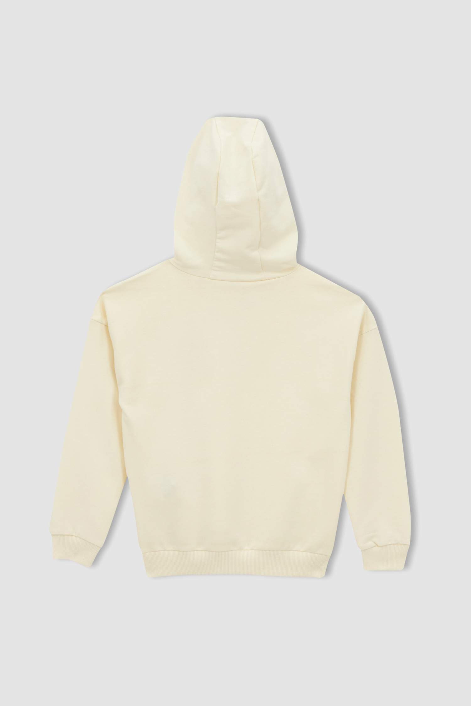 Kız Çocuk Yazı Baskılı Organik Sweatshirt ve Jogger Eşofman Alt Takımı