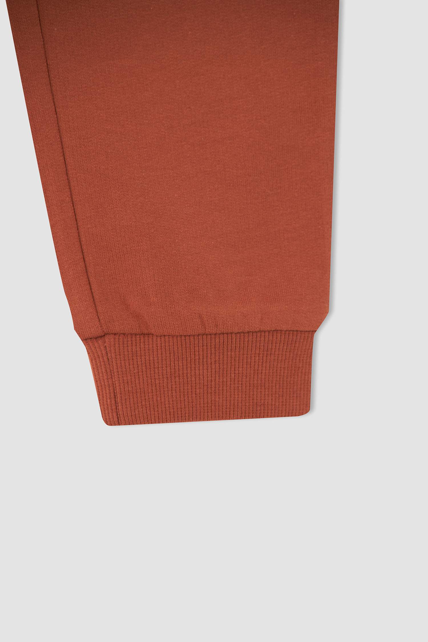 Kız Çocuk Yazı Baskılı Organik Sweatshirt ve Jogger Eşofman Alt Takımı