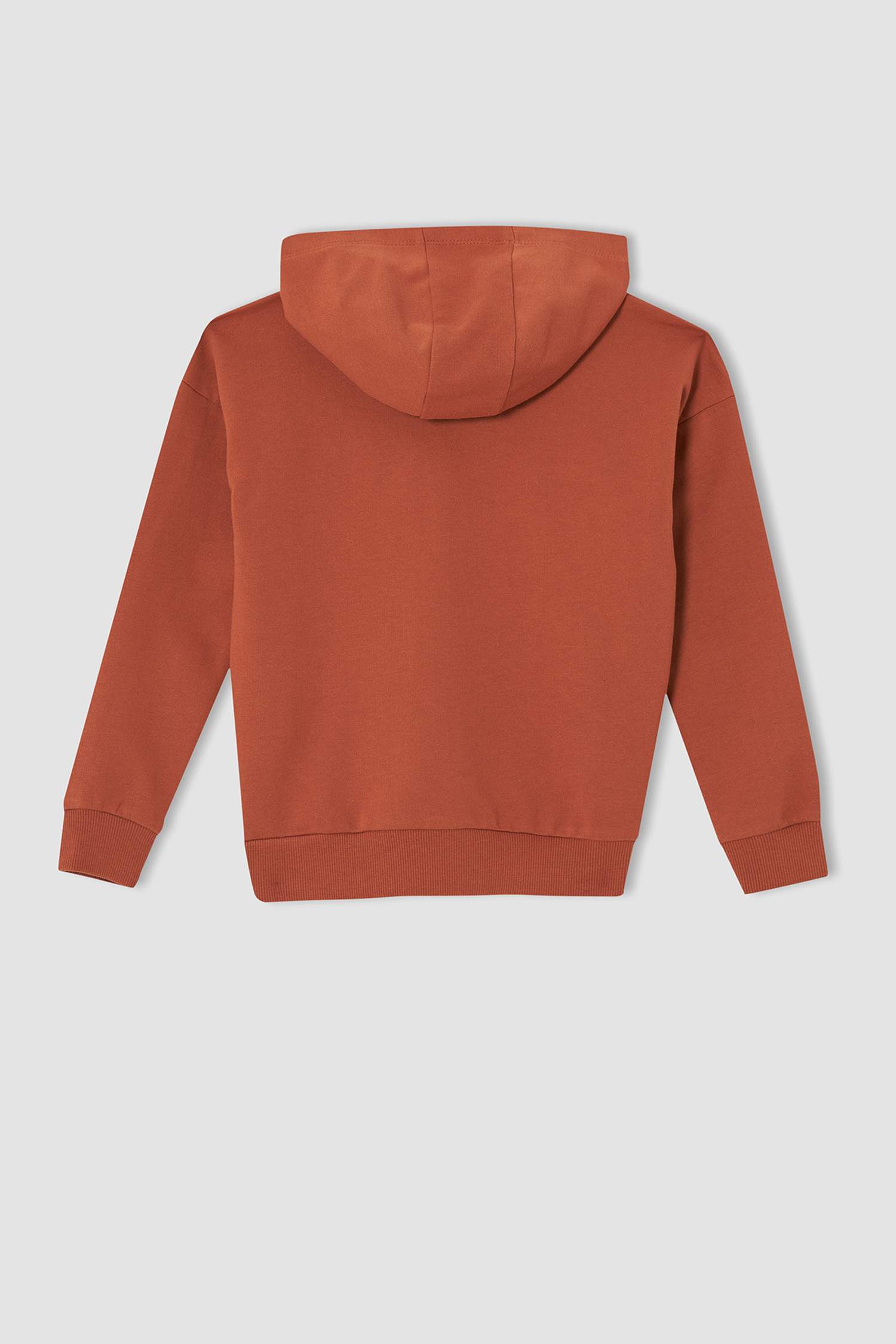 Kız Çocuk Yazı Baskılı Organik Sweatshirt ve Jogger Eşofman Alt Takımı