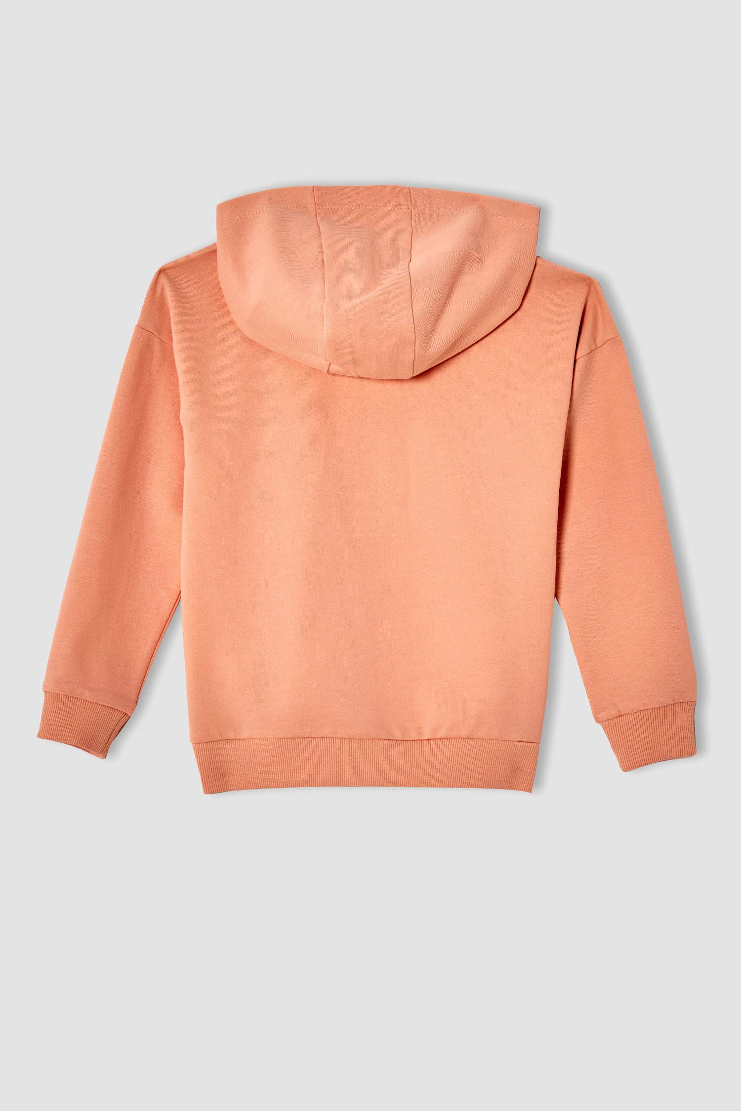 Kız Çocuk Yazı Baskılı Organik Sweatshirt ve Jogger Eşofman Alt Takımı