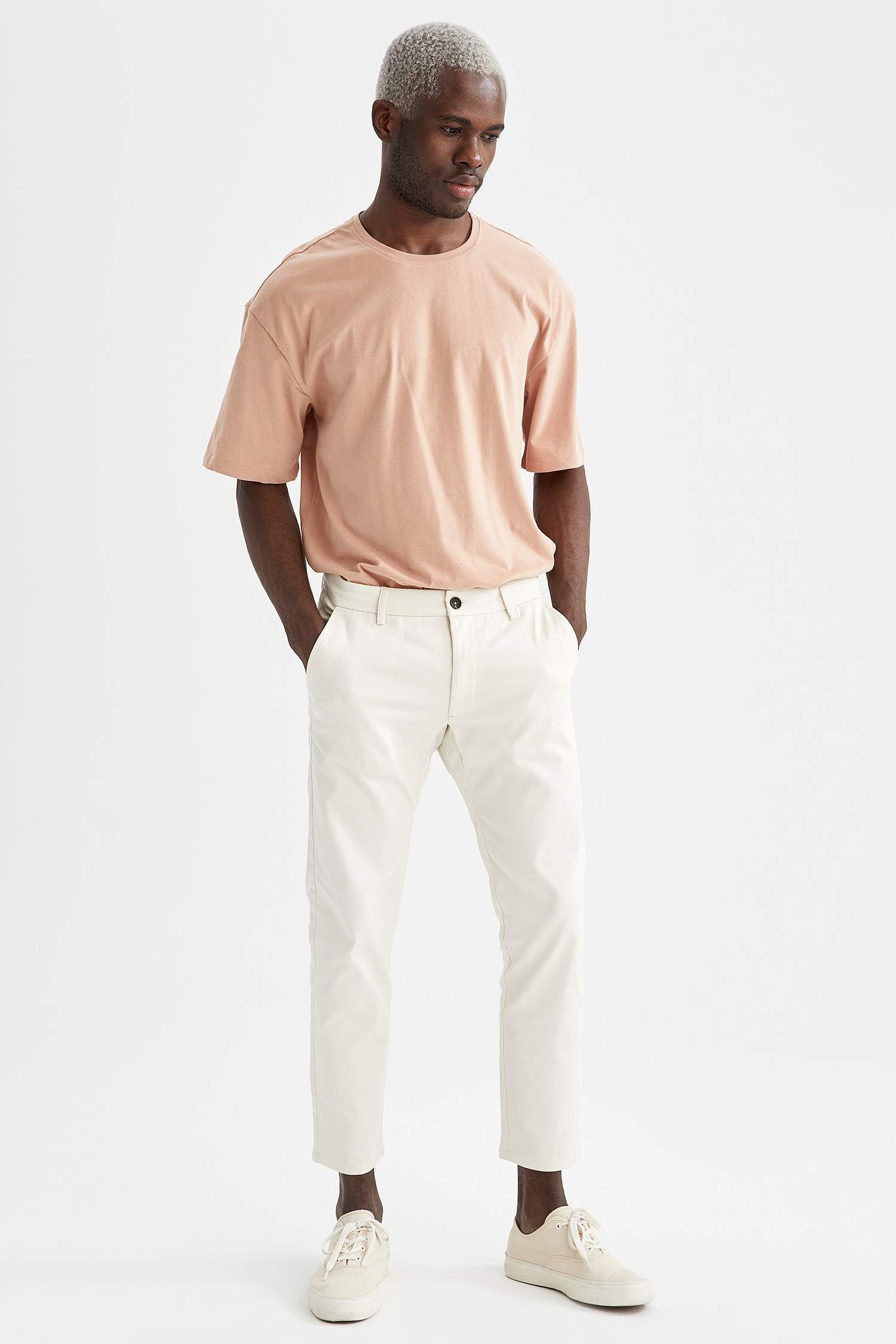Regular Fit Basic Chino Pantolon