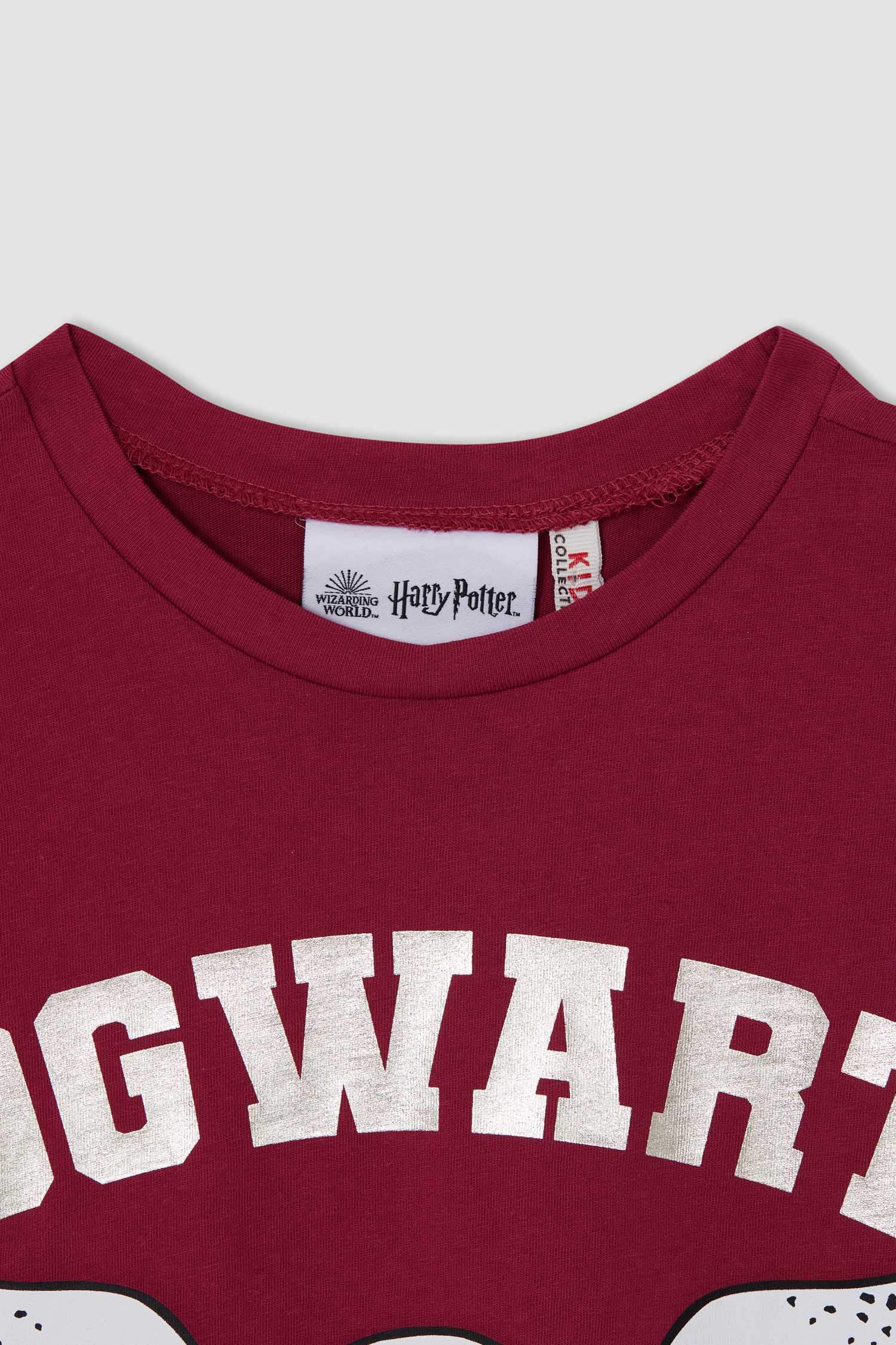 Kız Çocuk Harry Potter Lisanslı Kısa Kol Tişört