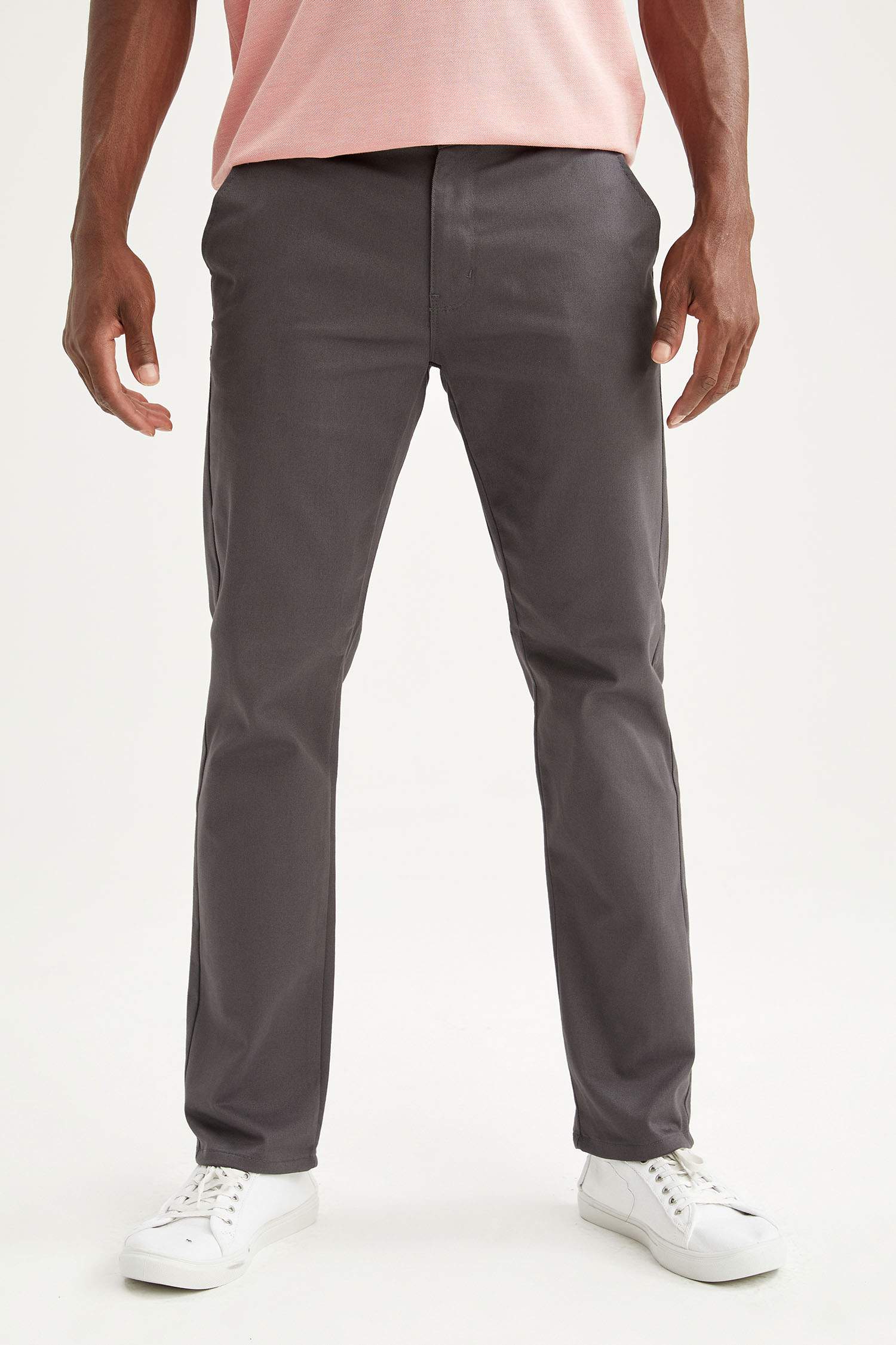 Regular Fit Basic Chino Pantolon