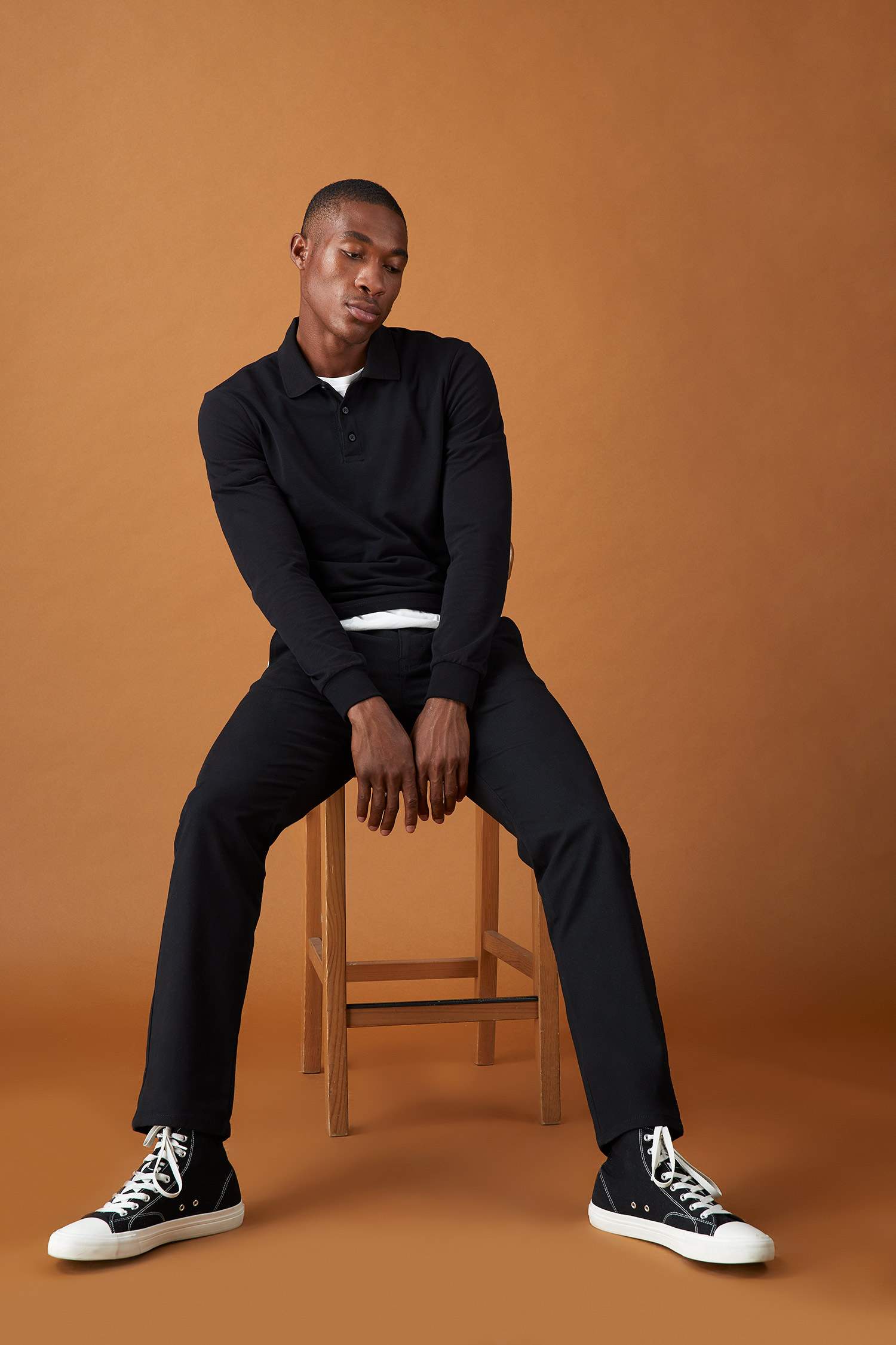 Regular Fit Basic Chino Pantolon