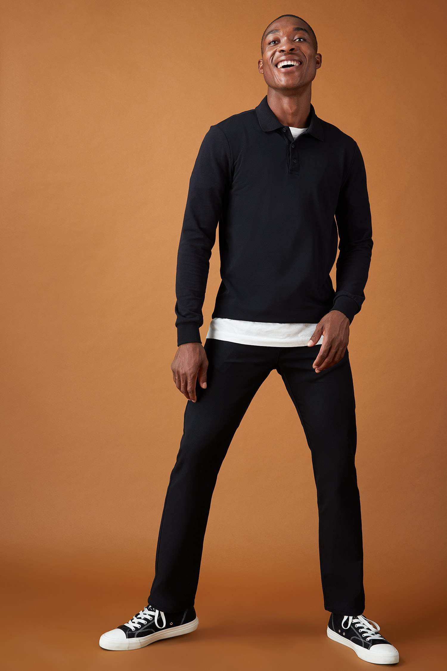 Regular Fit Basic Chino Pantolon