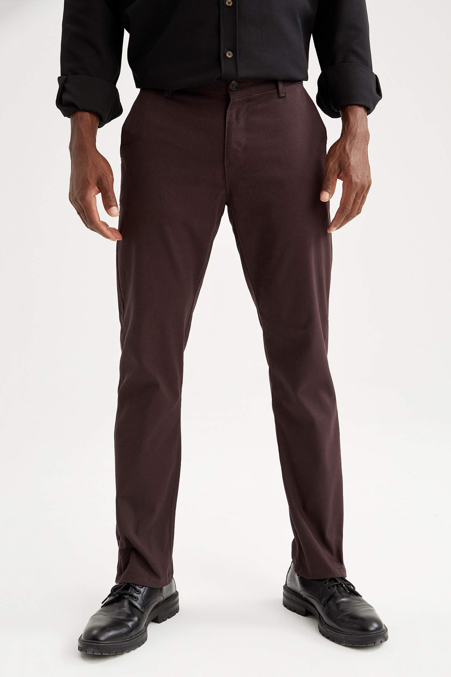 Regular Fit Basic Chino Pantolon