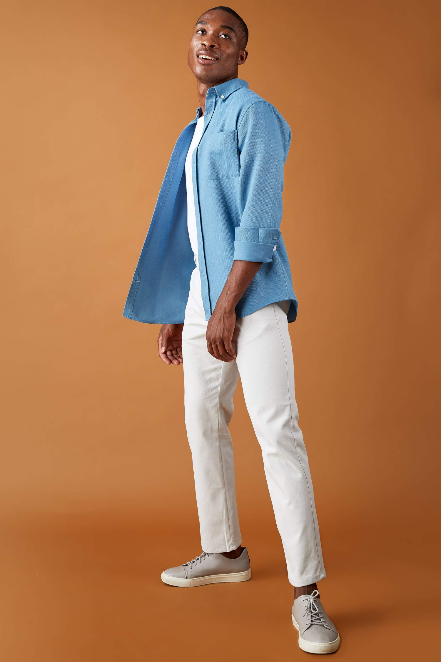 Regular Fit Basic Chino Pantolon