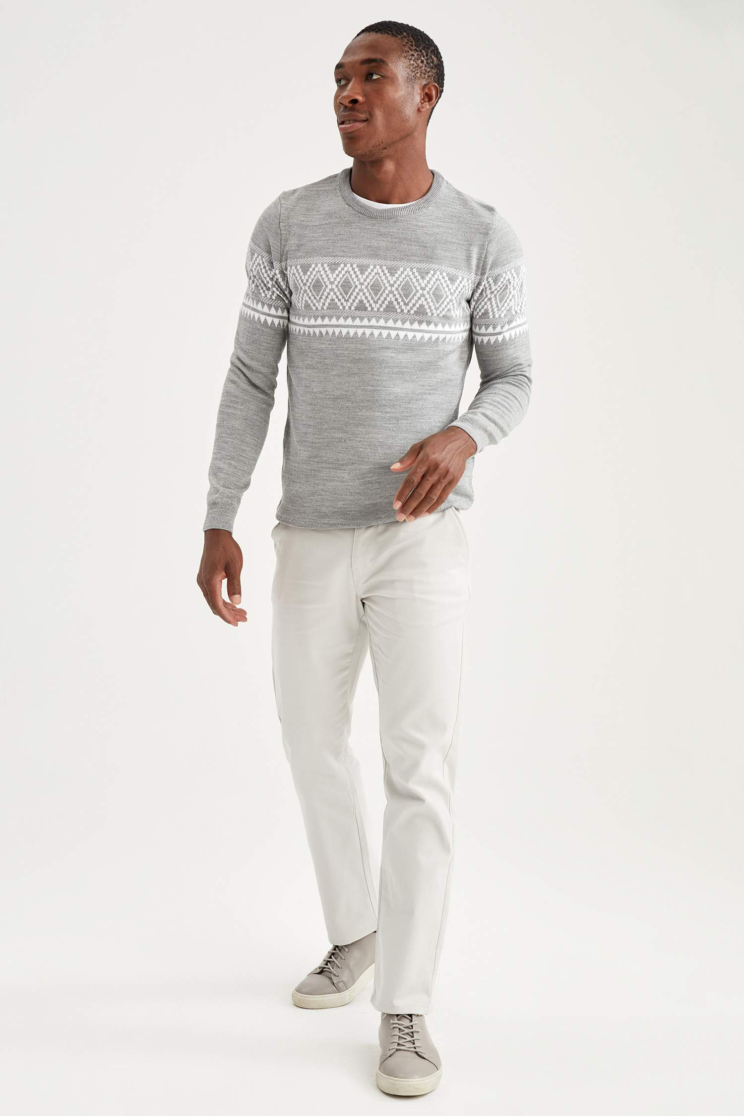 Regular Fit Basic Chino Pantolon
