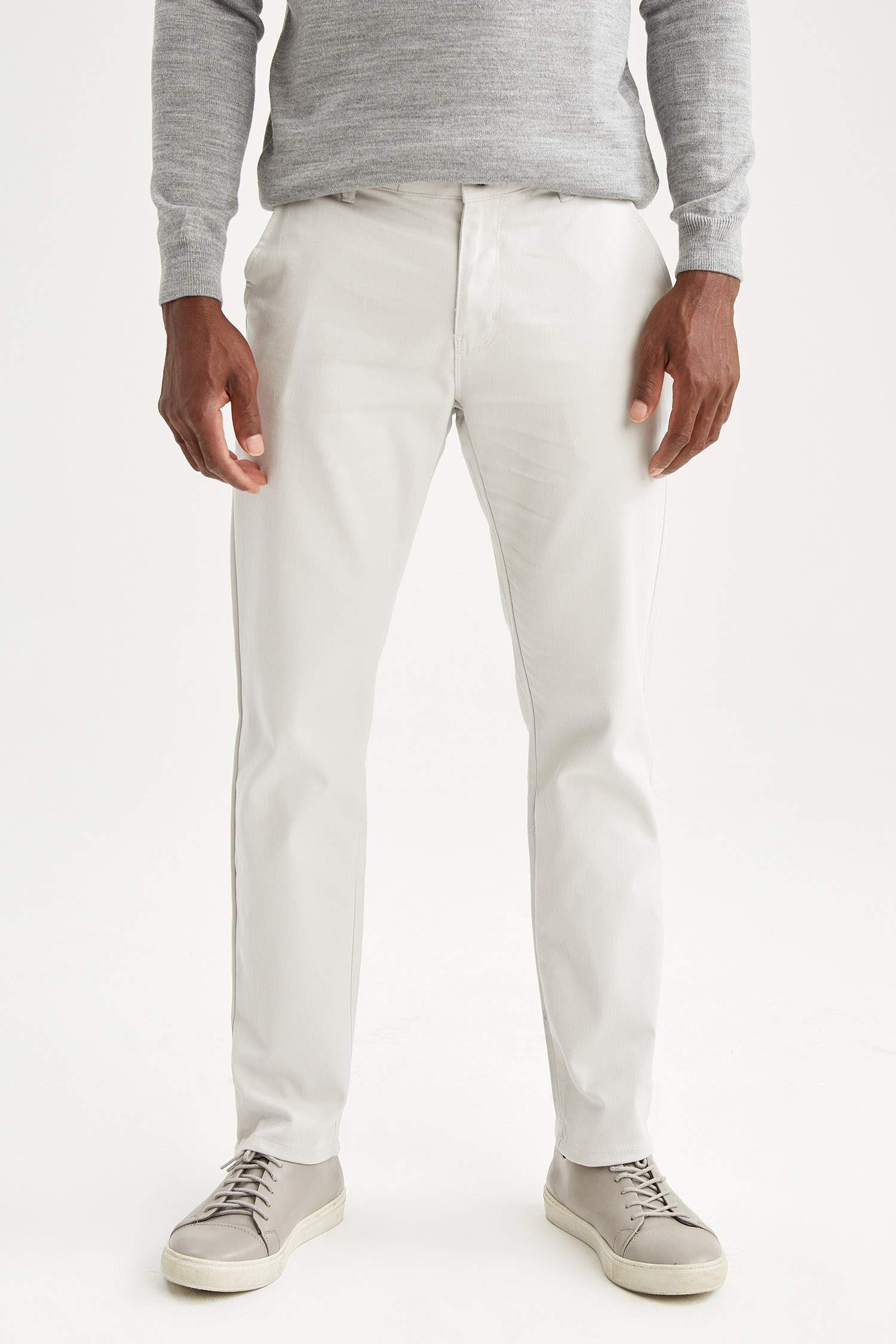 Regular Fit Basic Chino Pantolon