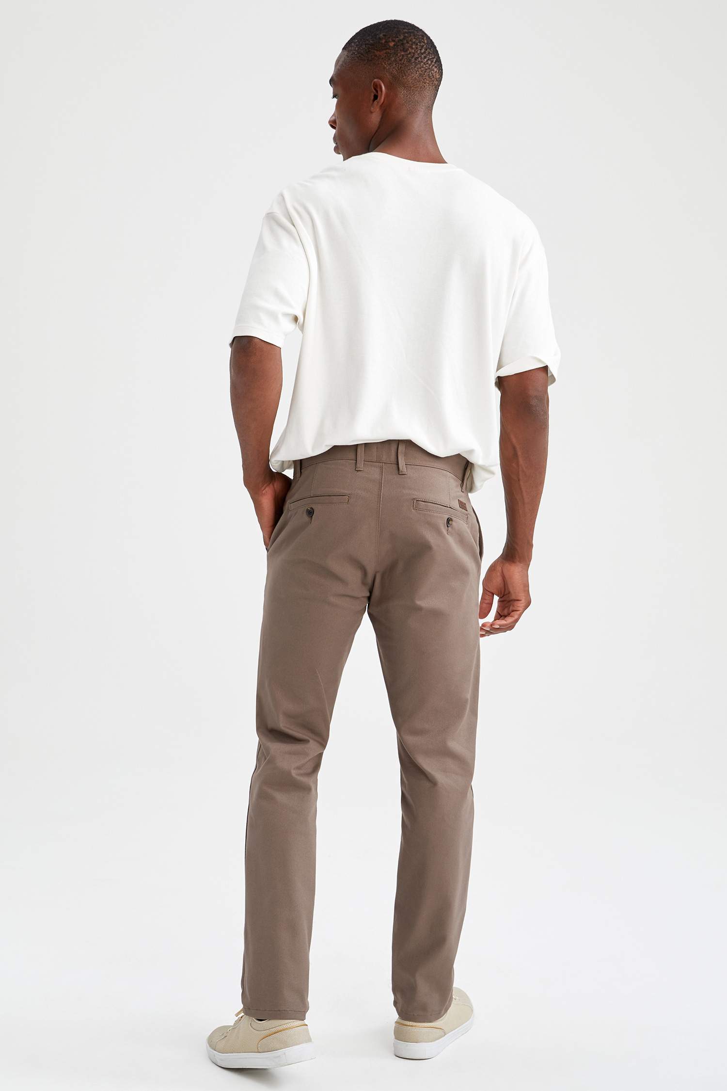 Regular Fit Basic Chino Pantolon
