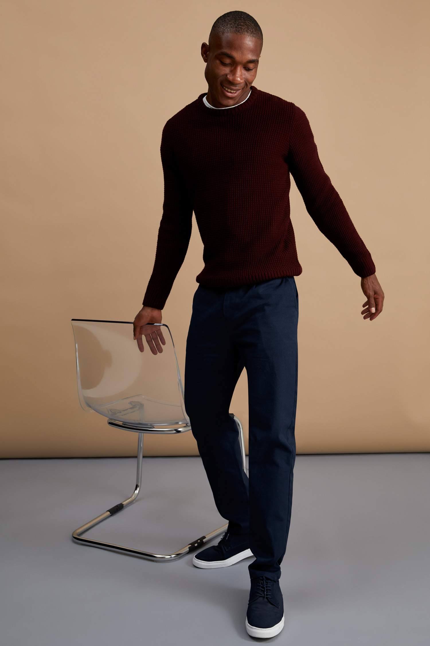 Regular Fit Basic Chino Pantolon
