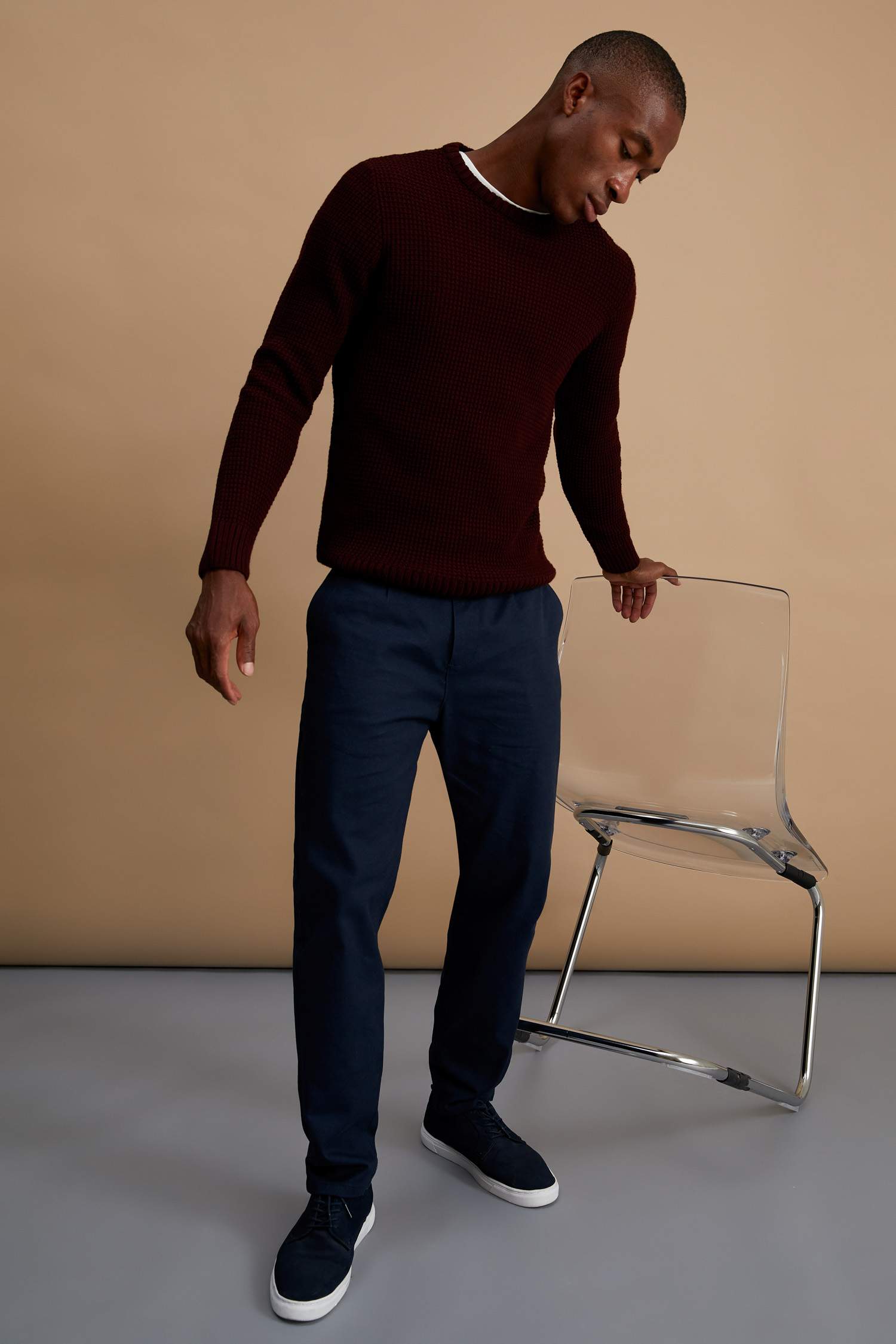 Regular Fit Basic Chino Pantolon