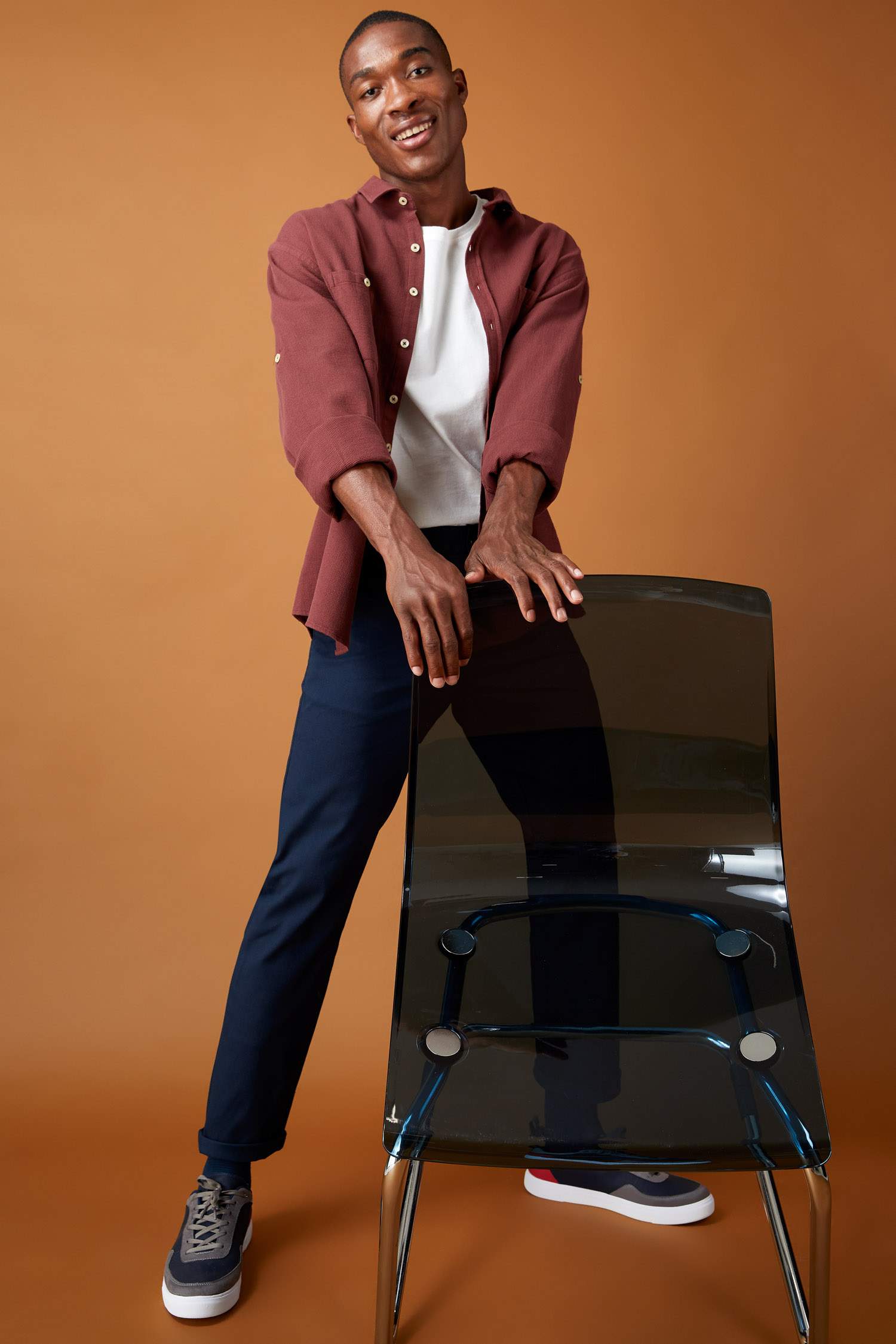 Regular Fit Basic Chino Pantolon