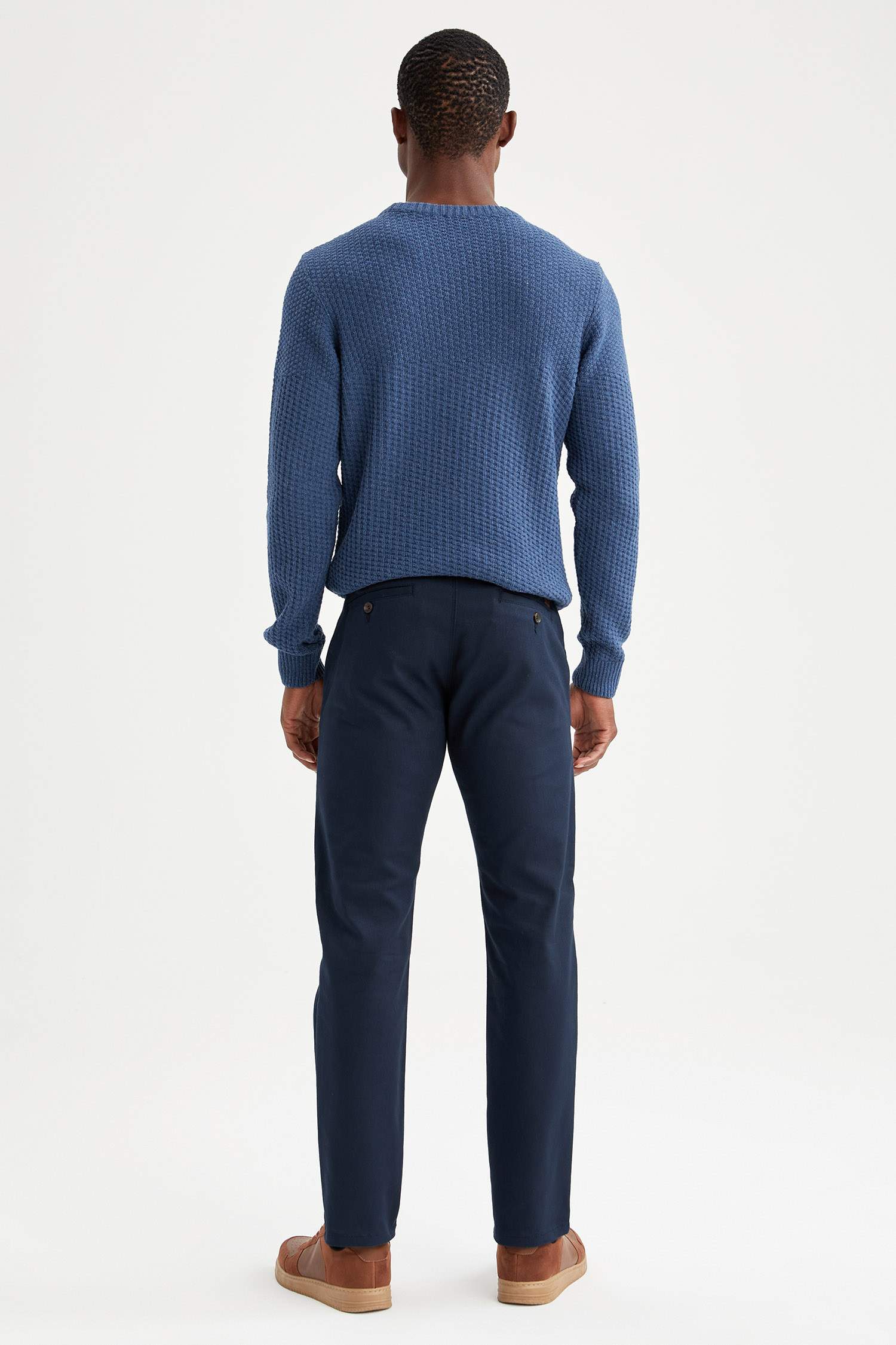 Regular Fit Basic Chino Pantolon