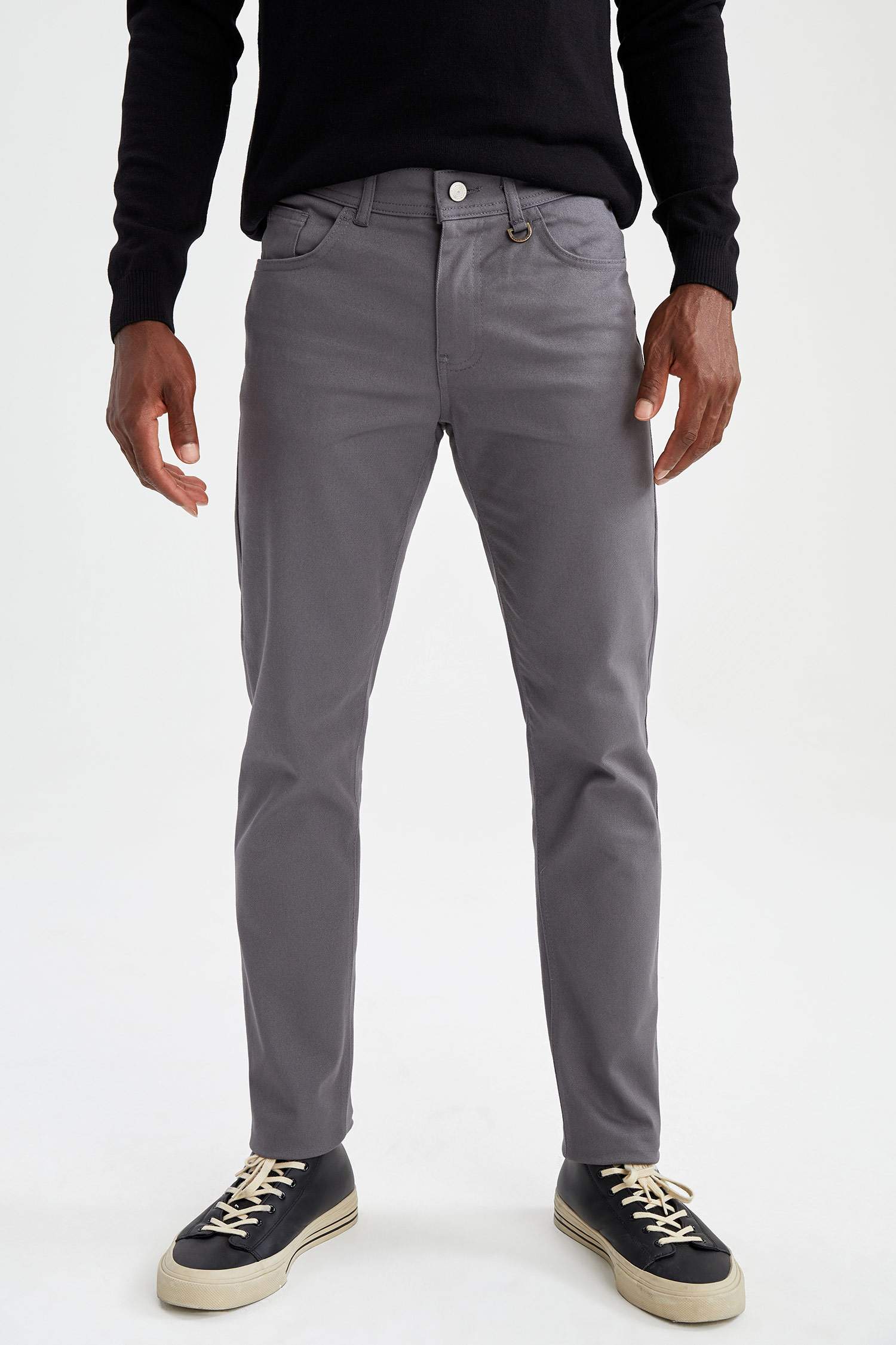 Ekstra Slim Fit Basic Chino Pantolon