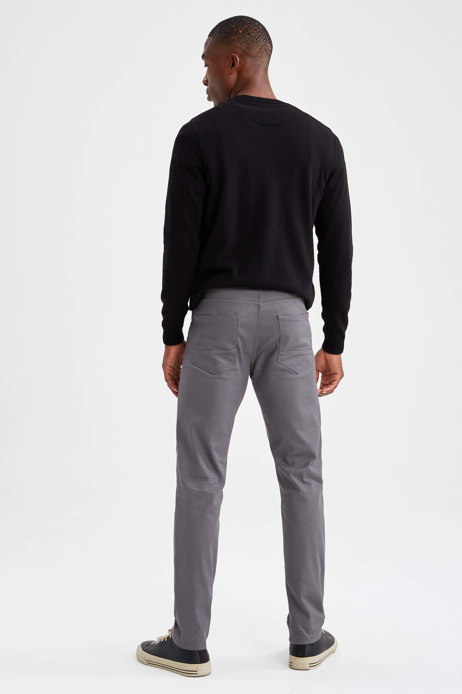 Ekstra Slim Fit Basic Chino Pantolon