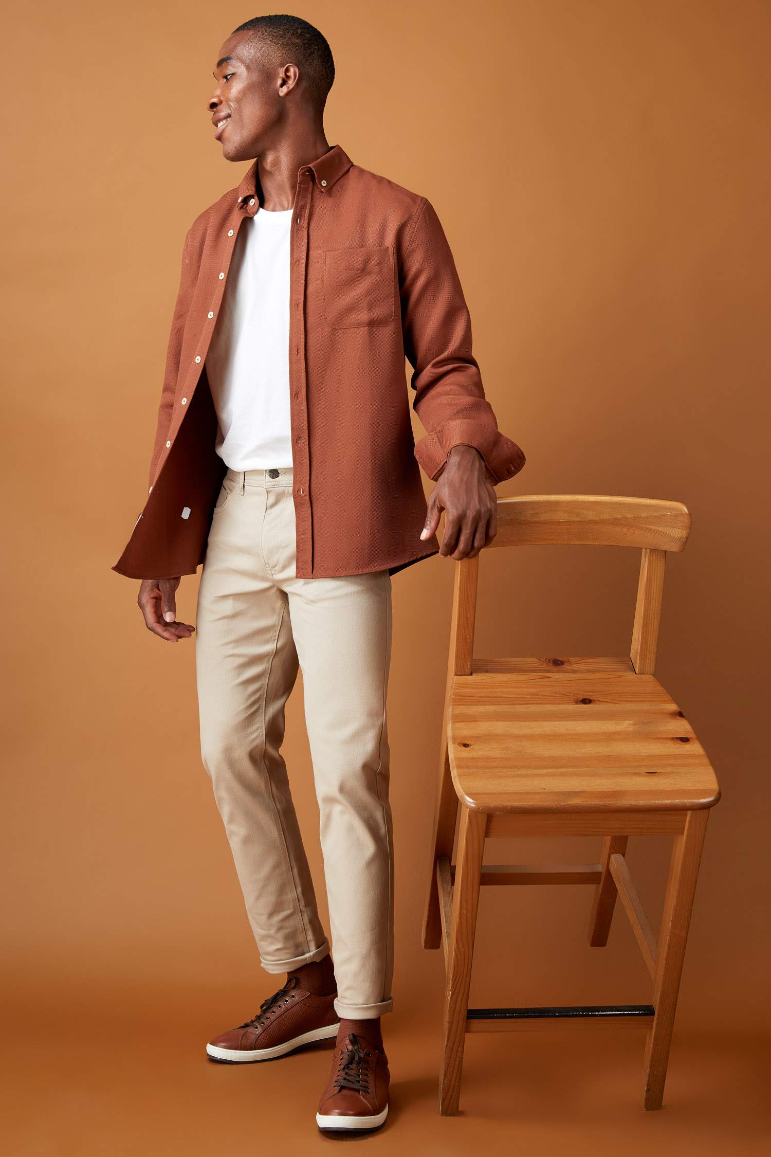 Ekstra Slim Fit Basic Chino Pantolon