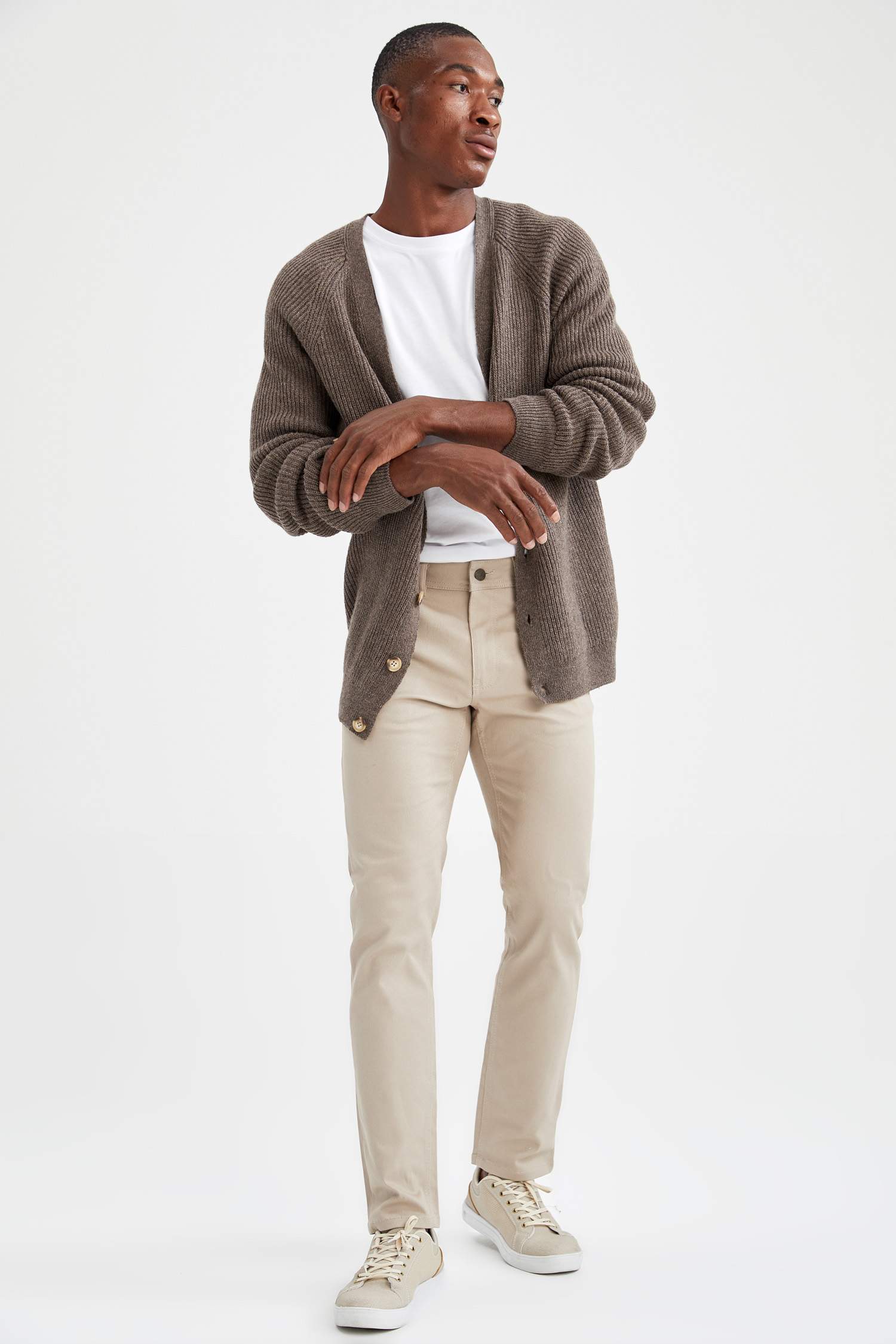 Ekstra Slim Fit Basic Chino Pantolon