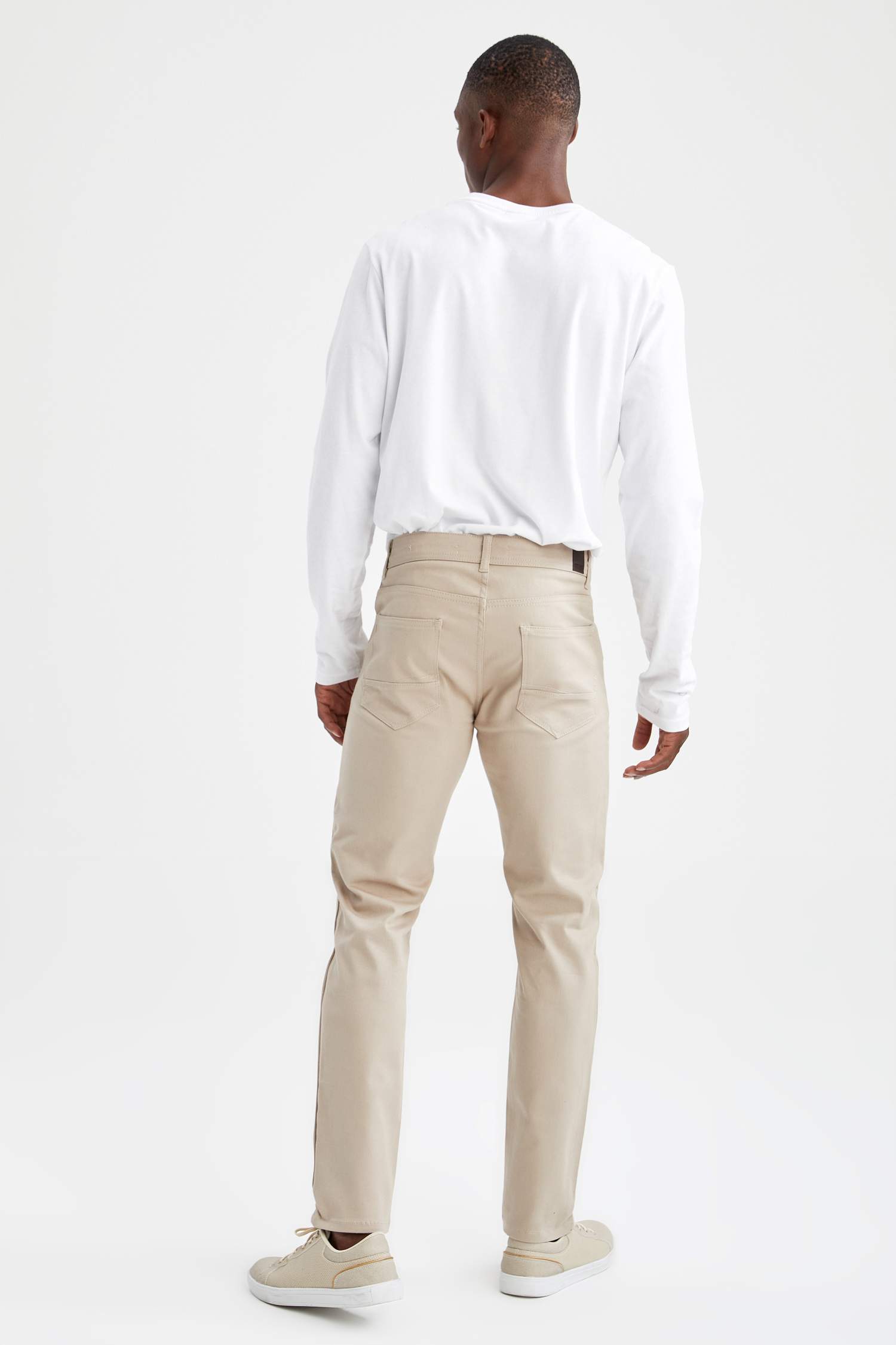 Ekstra Slim Fit Basic Chino Pantolon