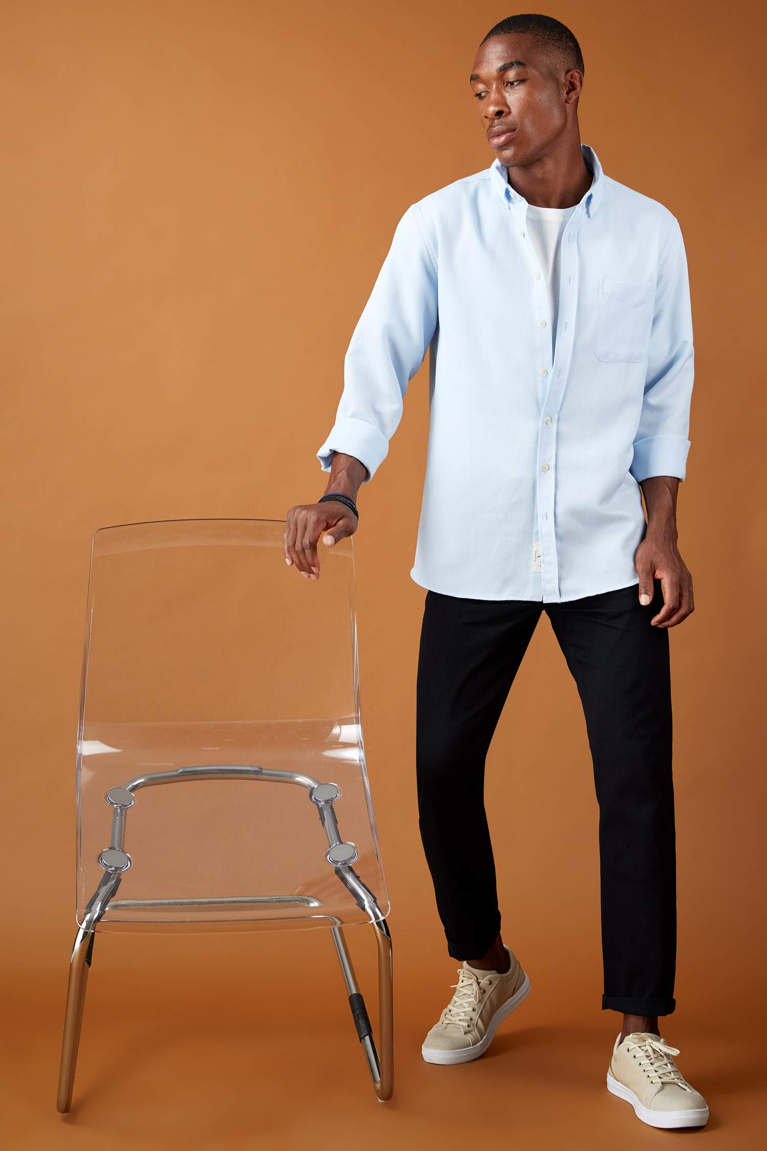 Ekstra Slim Fit Basic Chino Pantolon