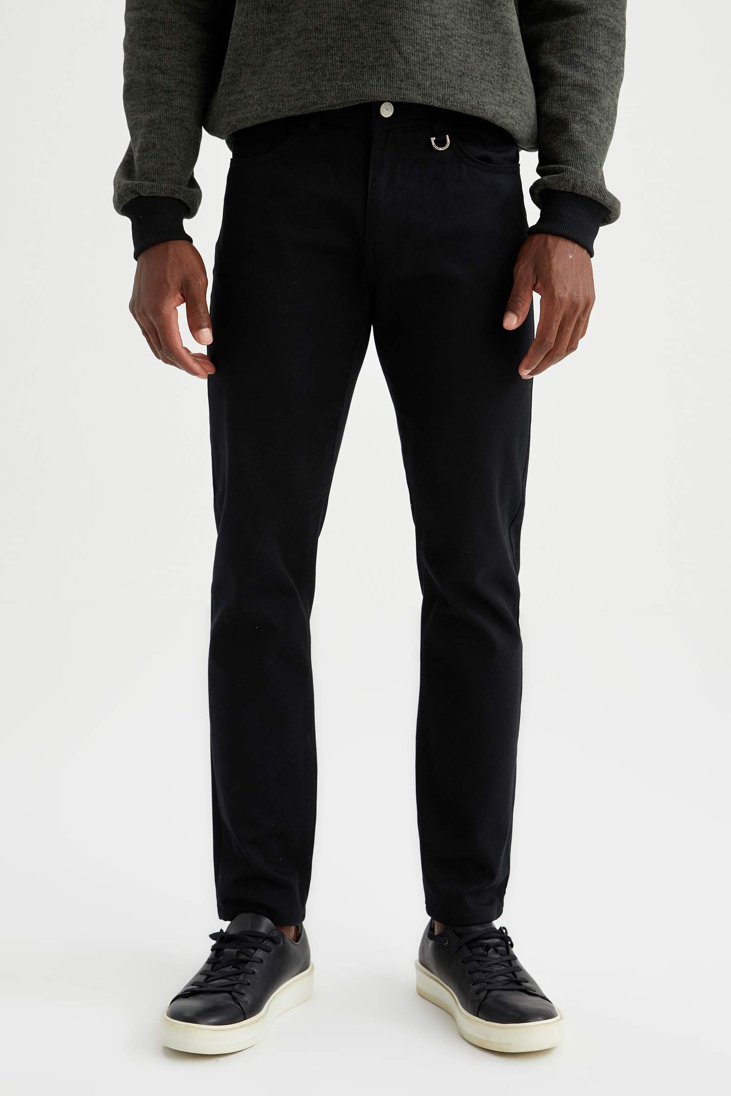 Ekstra Slim Fit Basic Chino Pantolon
