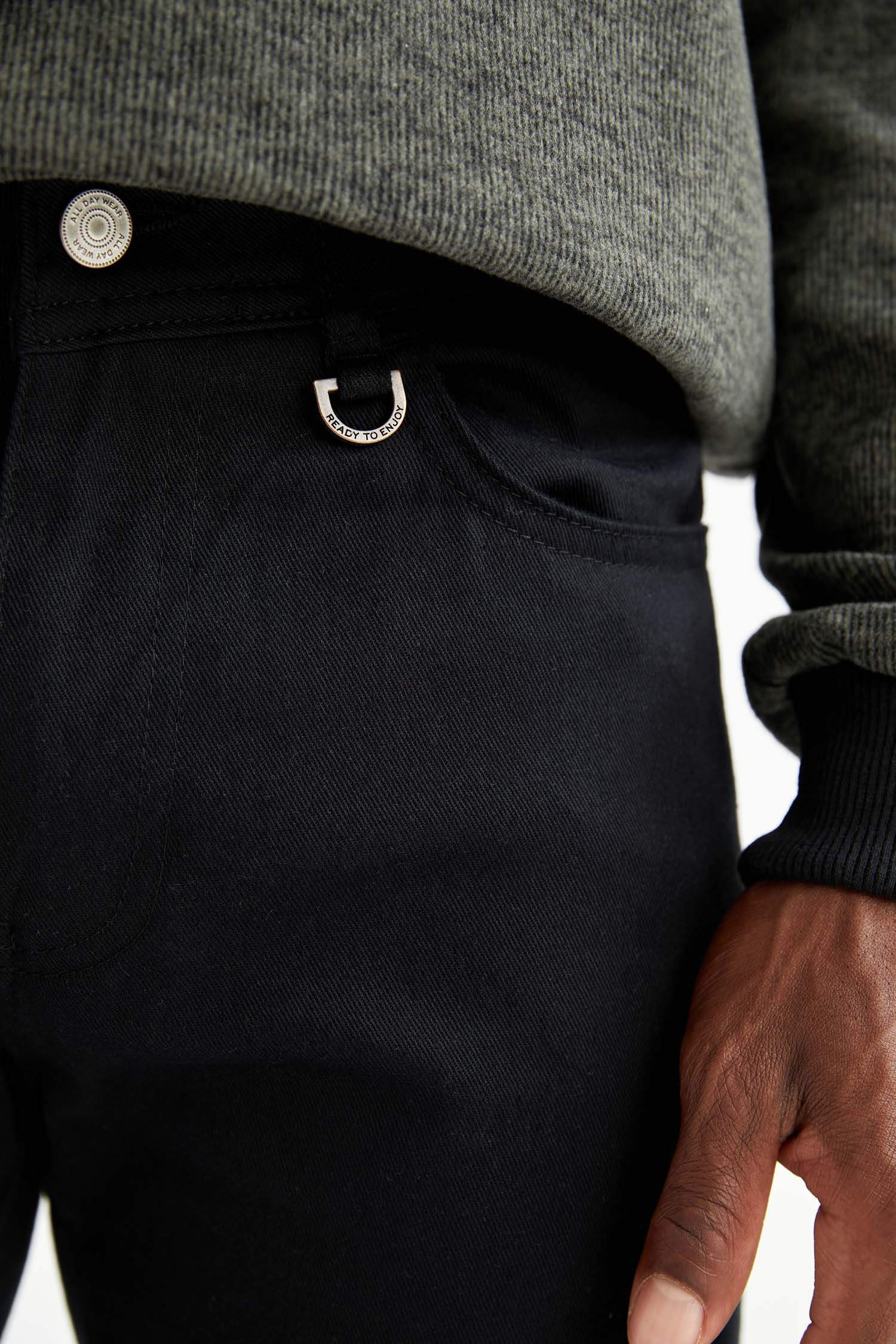 Ekstra Slim Fit Basic Chino Pantolon
