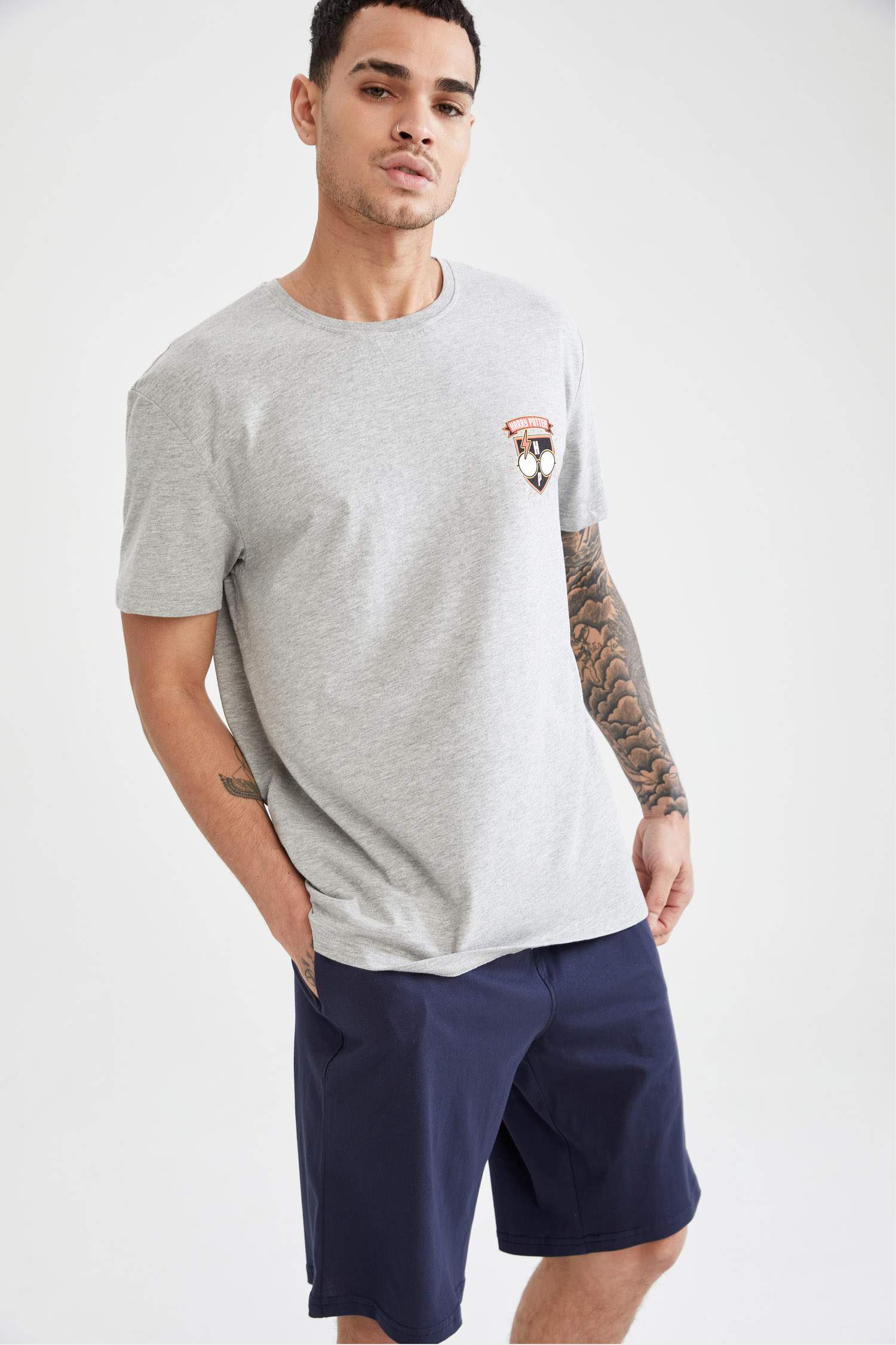 Aile Paketi Harry Potter Lisanslı Baskılı Regular Fit Pijama Takımı