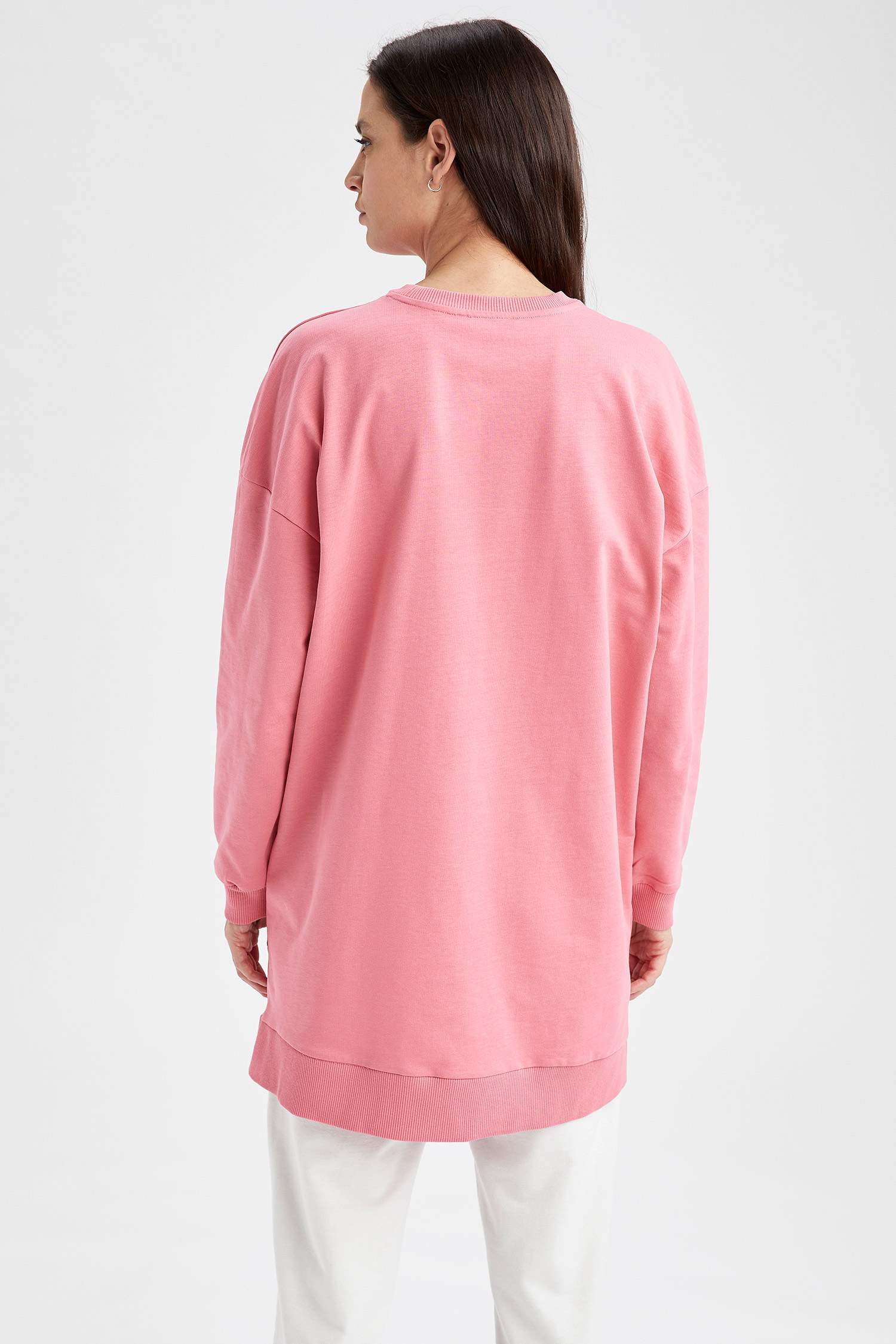 Oversize Fit Sweat Tunik
