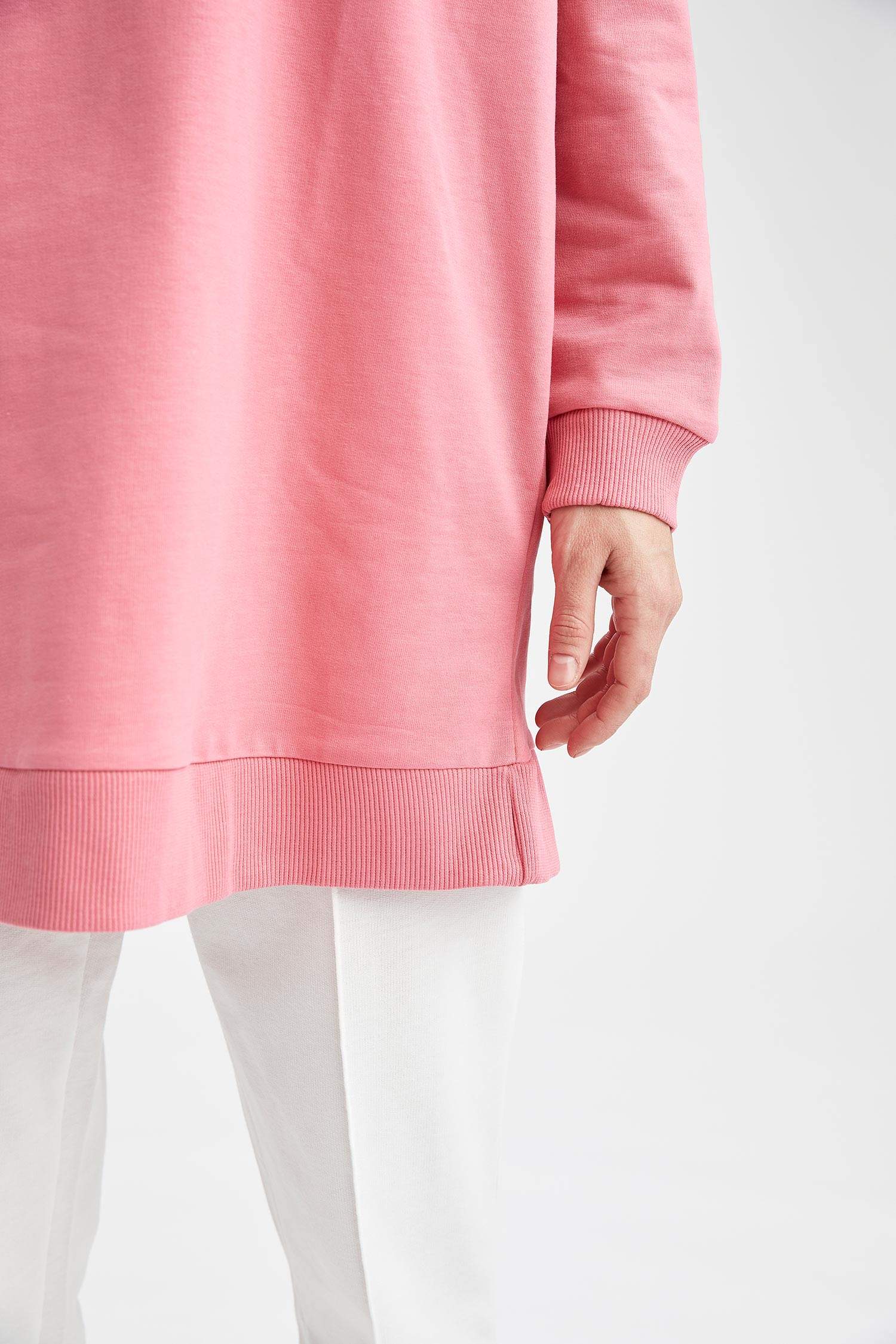 Oversize Fit Sweat Tunik