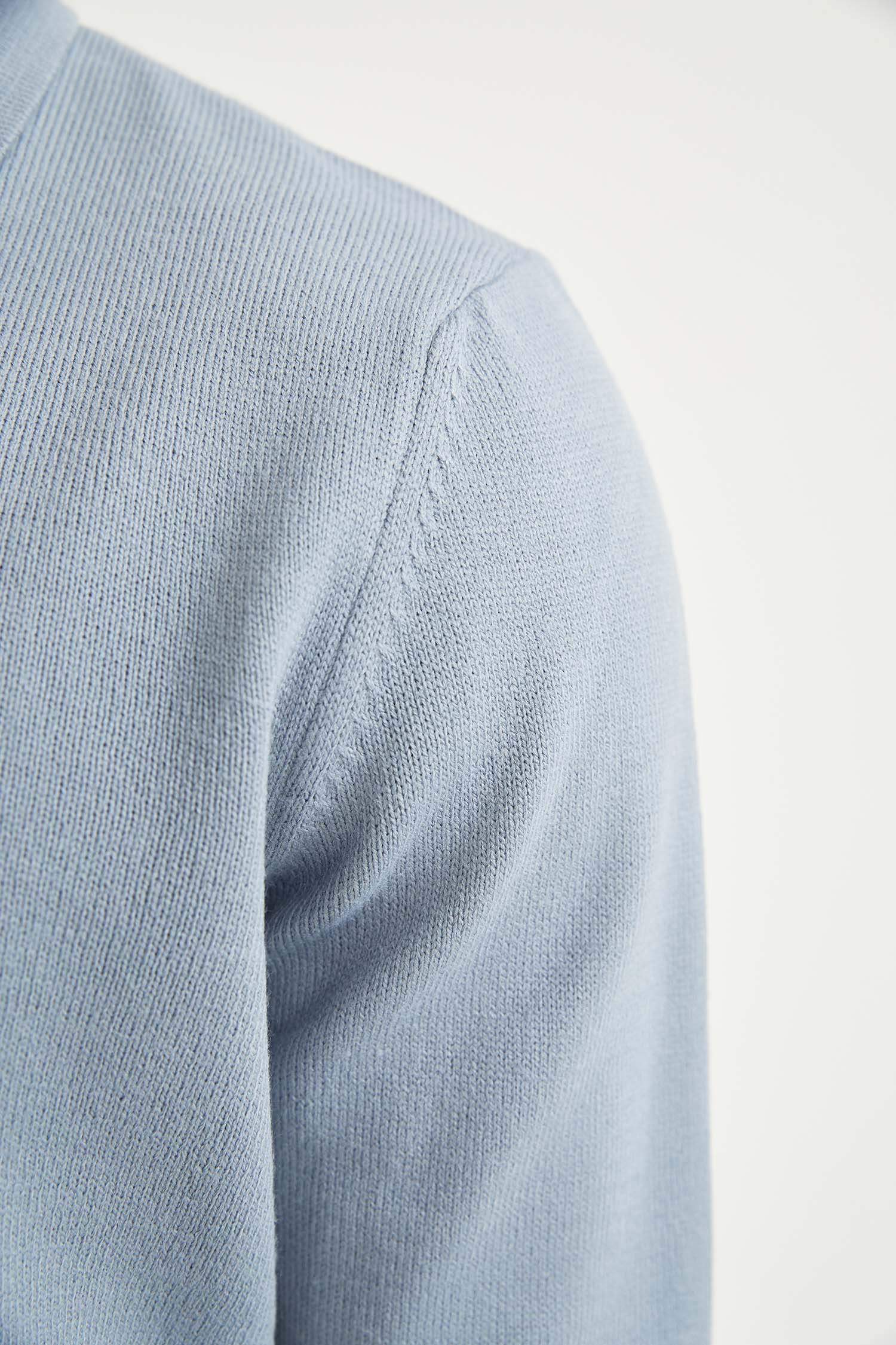 Slim Fit Polo Yaka Triko Kazak