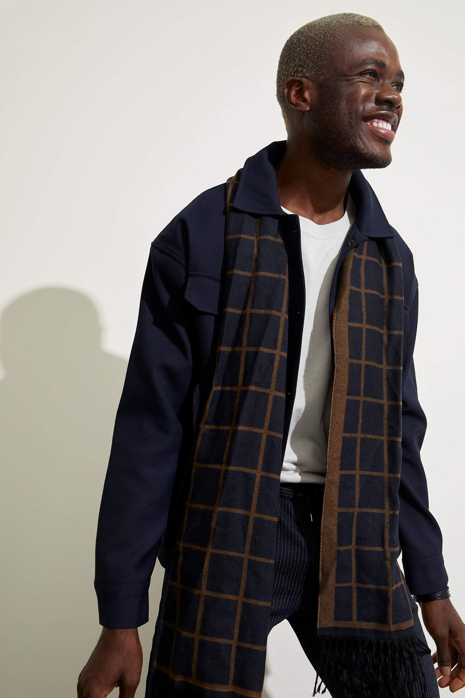 Oversize Fit Polo Yaka Gömlek Ceket