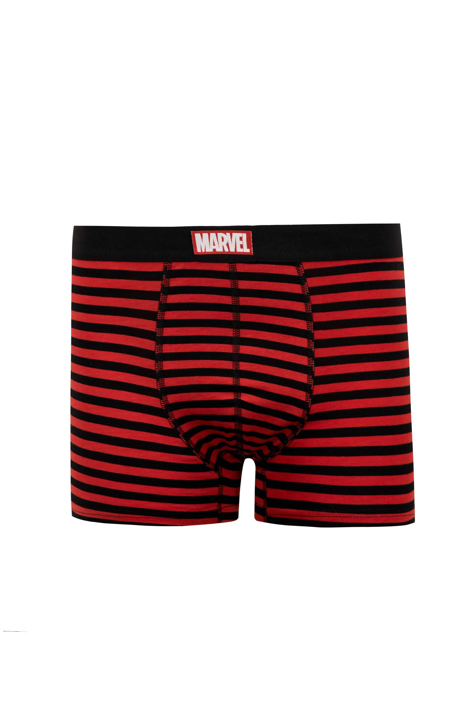 Defacto Fit Avengers Lisanslı Slim Fit Esnek Bel Bandı Pamuk Elastan 2'li Örme Boxer