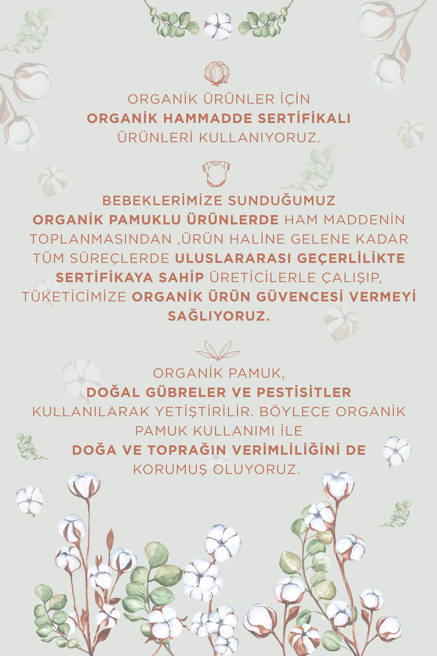 Erkek Bebek Sevimli Hayvan Baskılı Uzun Kol Organik Pamuklu Çıtçıtlı Body