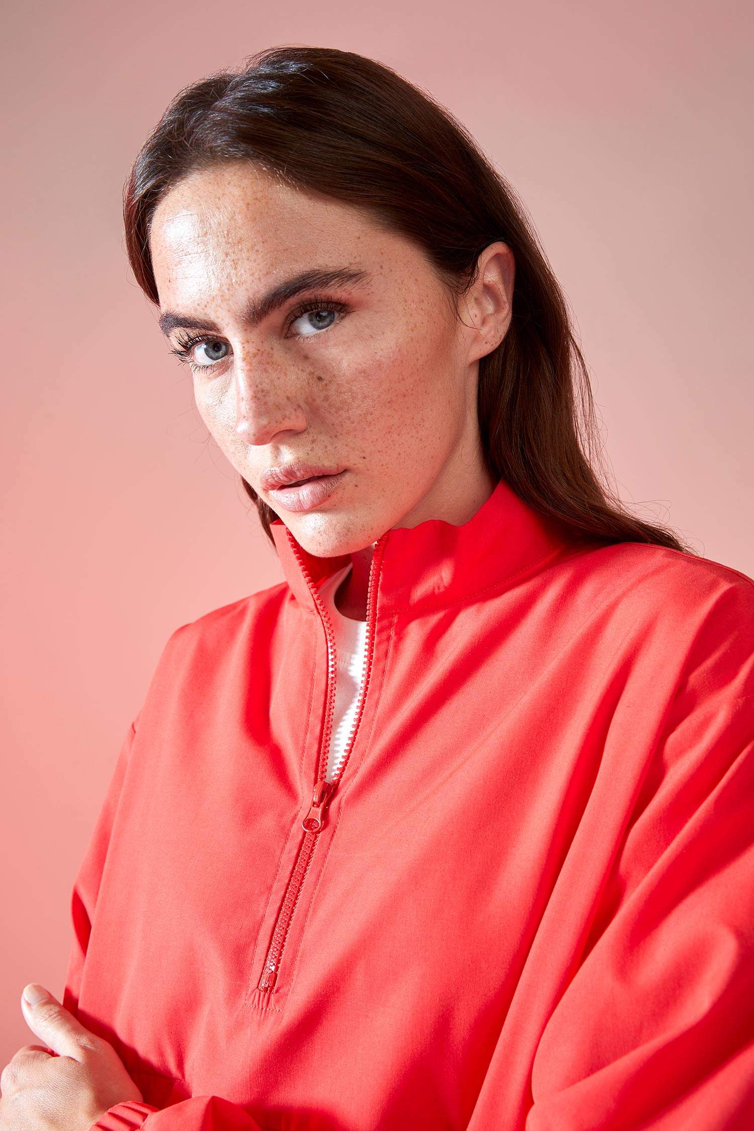 Relax Fit Kanguru Cepli Poplin Tunik