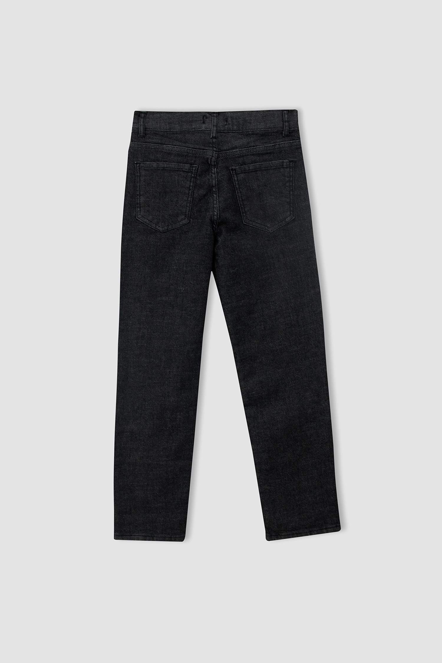 Erkek Çocuk Regular Fit Yırtık Detaylı Jean Pantolon