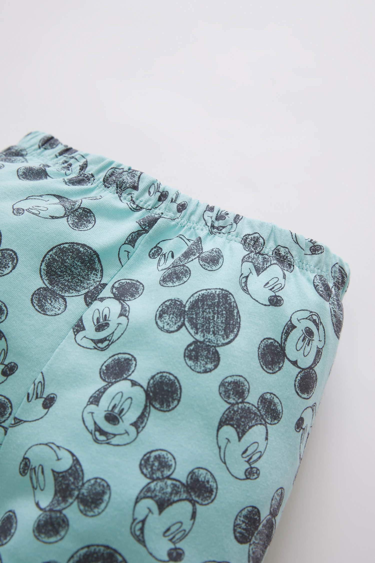 Erkek Bebek Mickey Mouse Lisanslı Pijama Altı