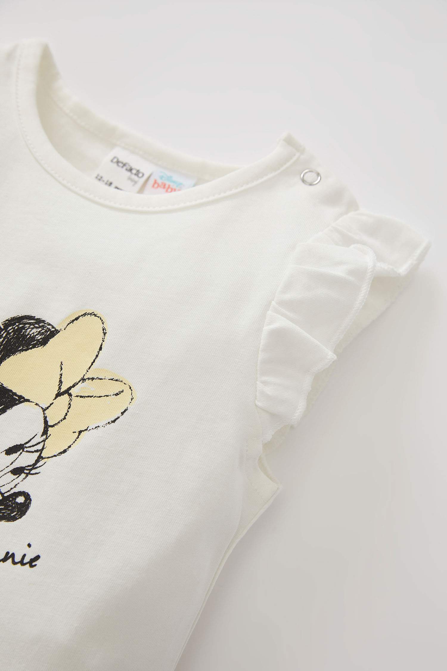 Kız Bebek Minnie Mouse Lisanslı Yeni Doğan 3'lü Takım