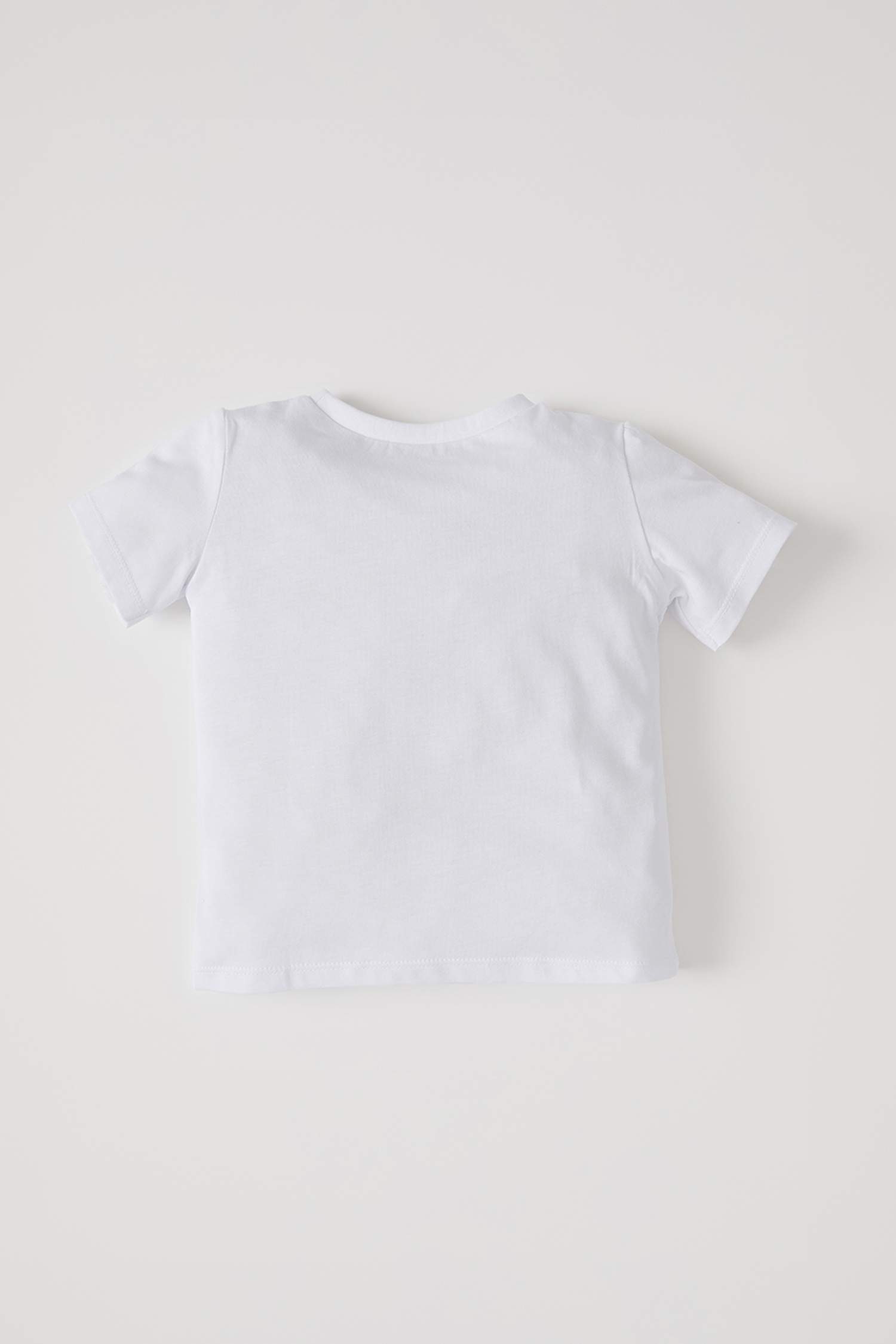 Unisex Yazı Baskılı Kısa Kollu Pamuklu Tişört