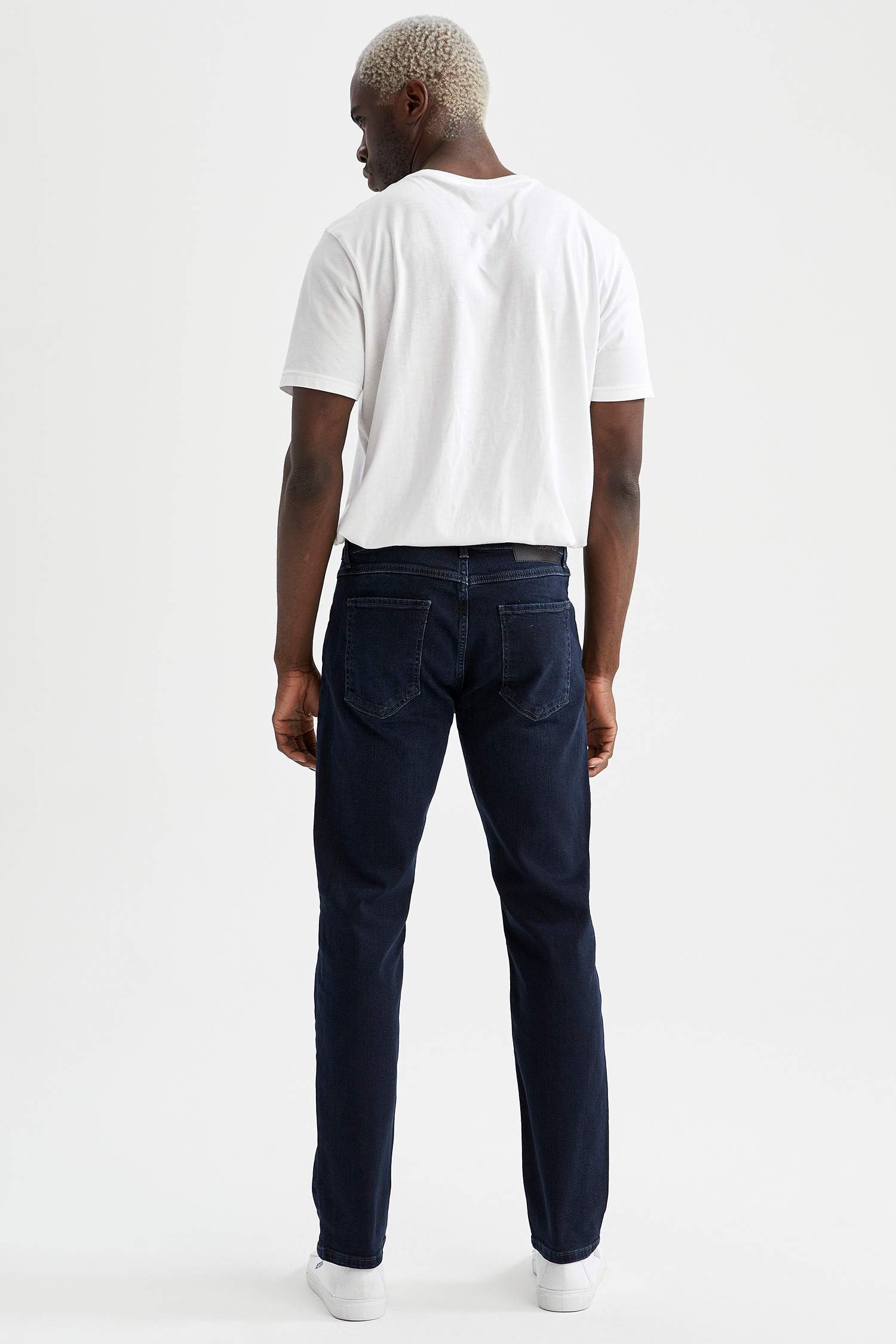 Regular Comfort Fit Normal Bel Boru Paça Jean Pantolon