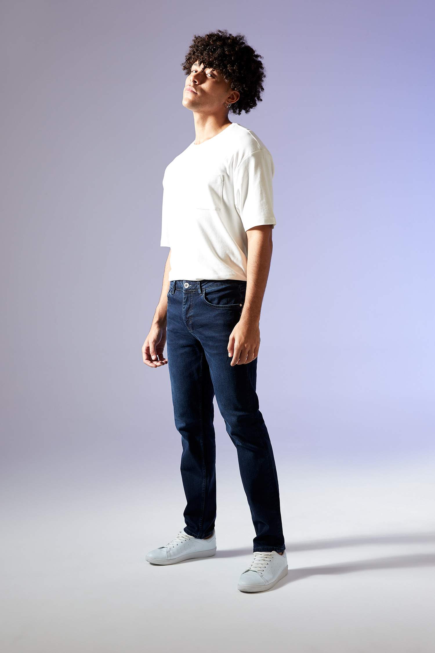 Regular Comfort Fit Normal Bel Boru Paça Jean Pantolon