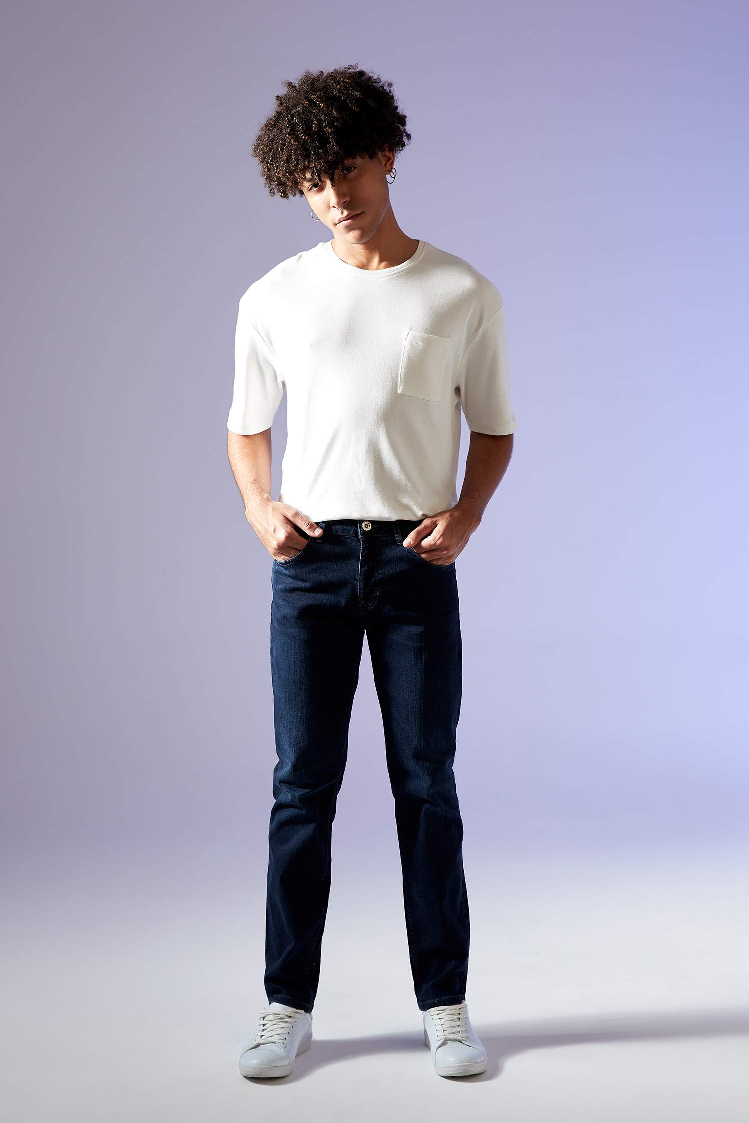 Regular Comfort Fit Normal Bel Boru Paça Jean Pantolon