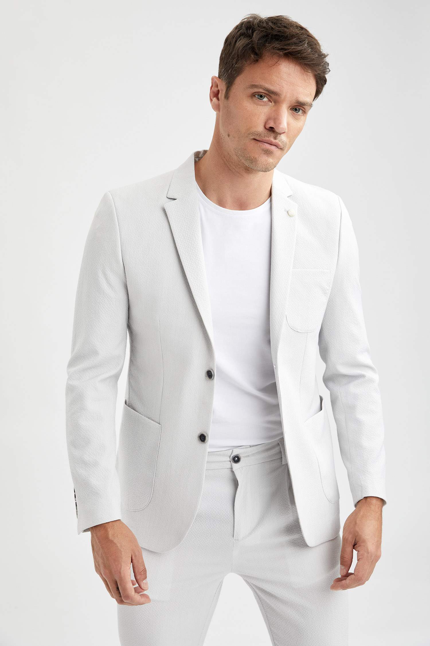 Slim Fit Blazer Ceket