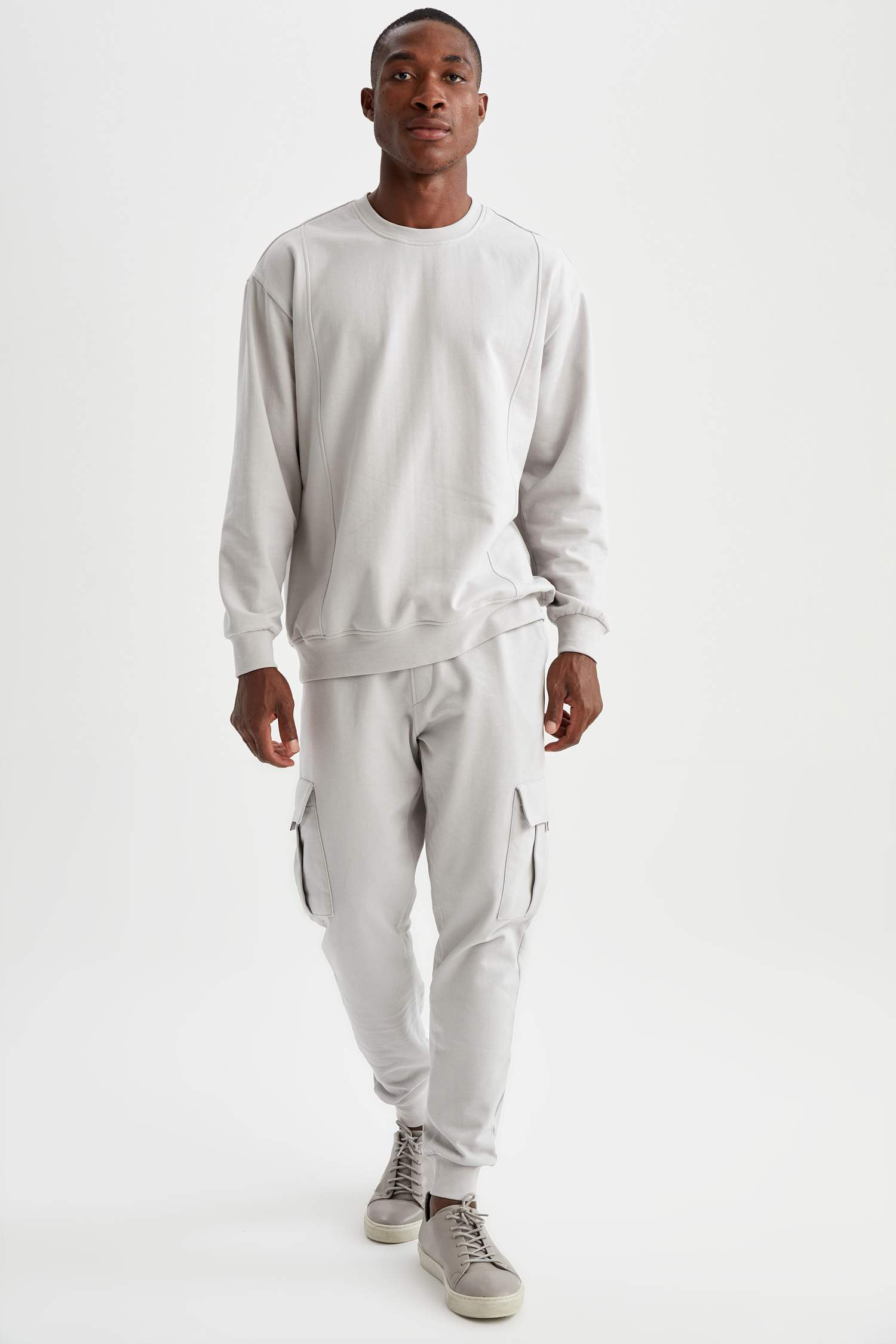 Slim Fit Kargo Cepli Jogger Eşofman Altı