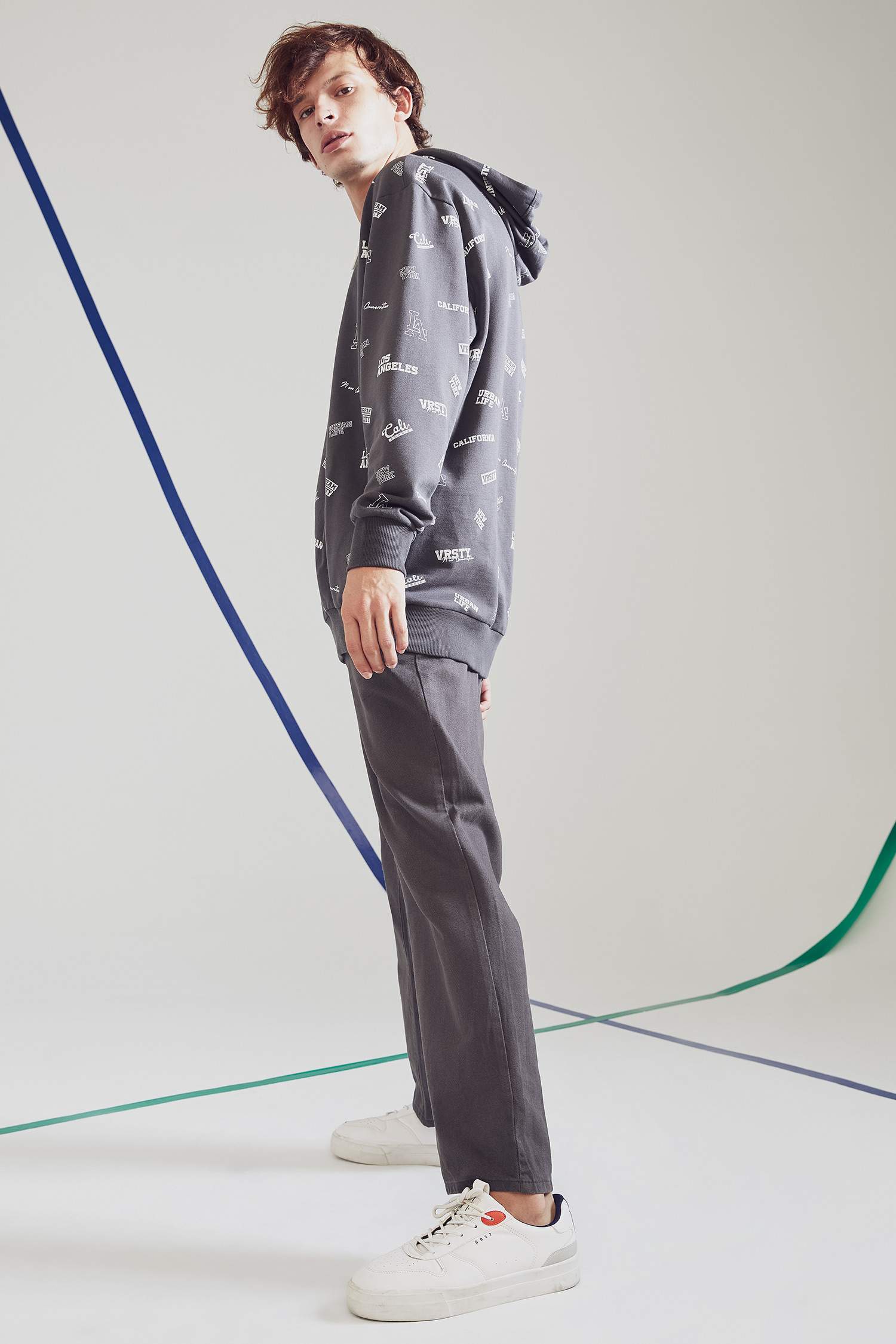 Cropped Fit Chino Pantolon