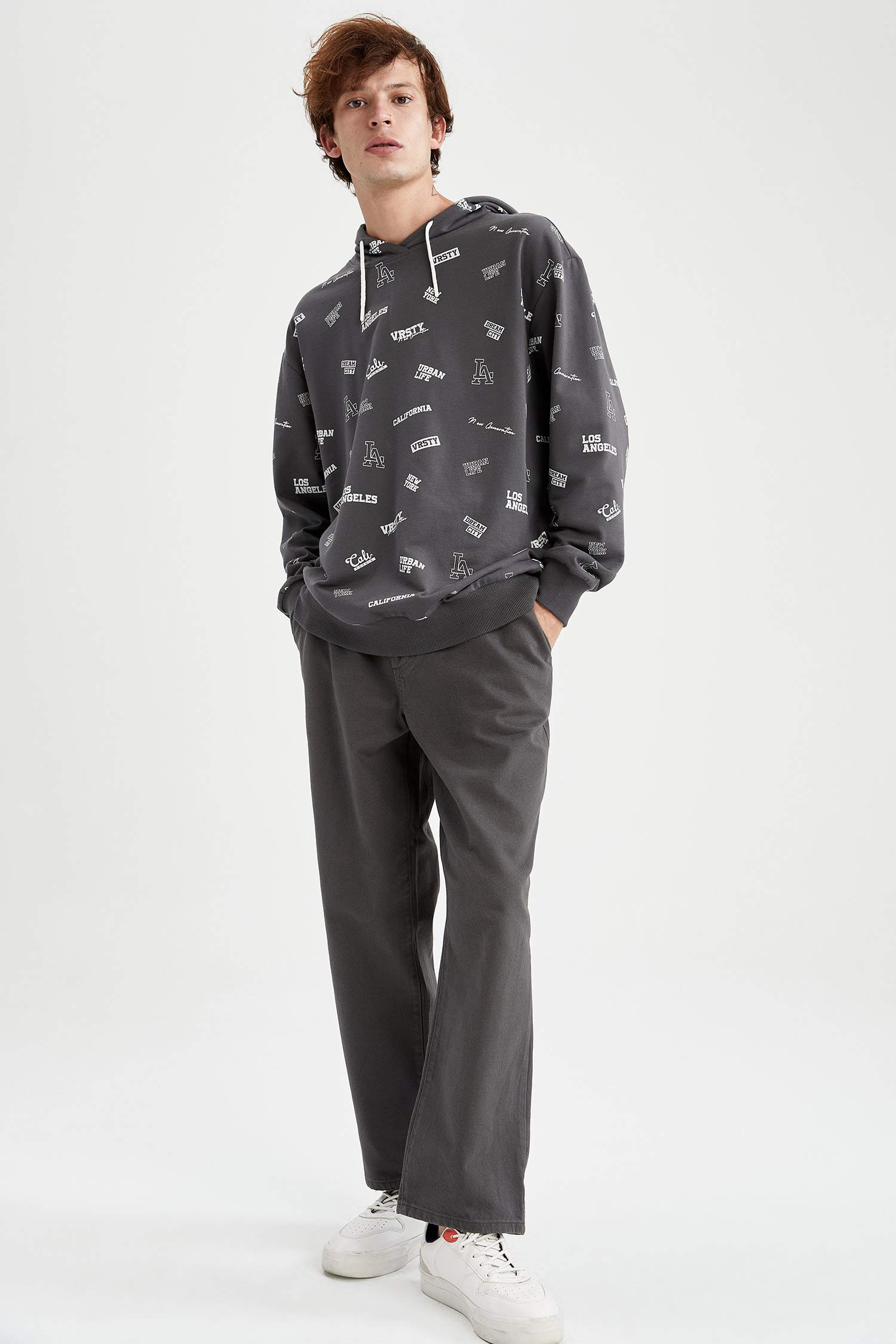 Cropped Fit Chino Pantolon