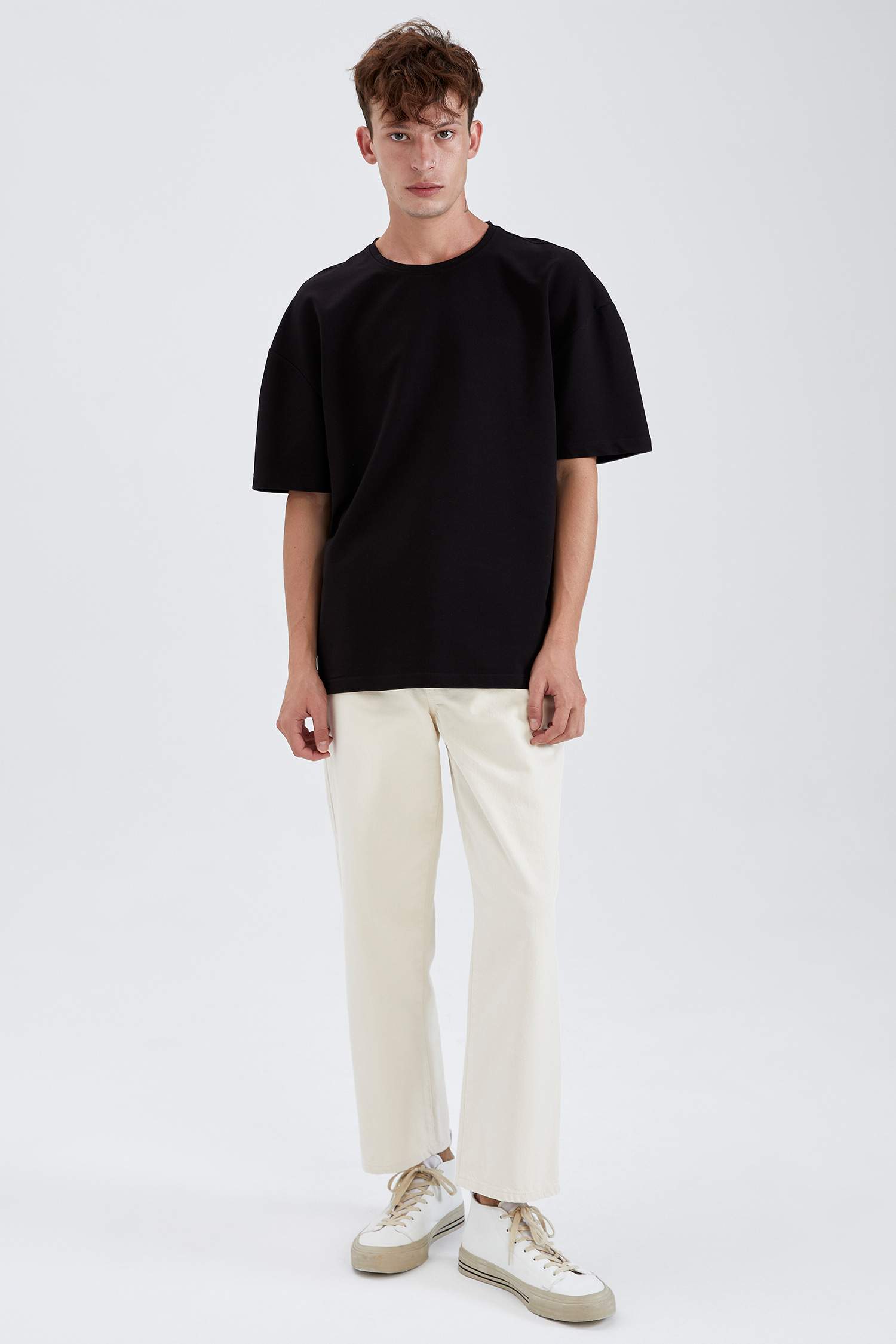 Cropped Fit Chino Pantolon