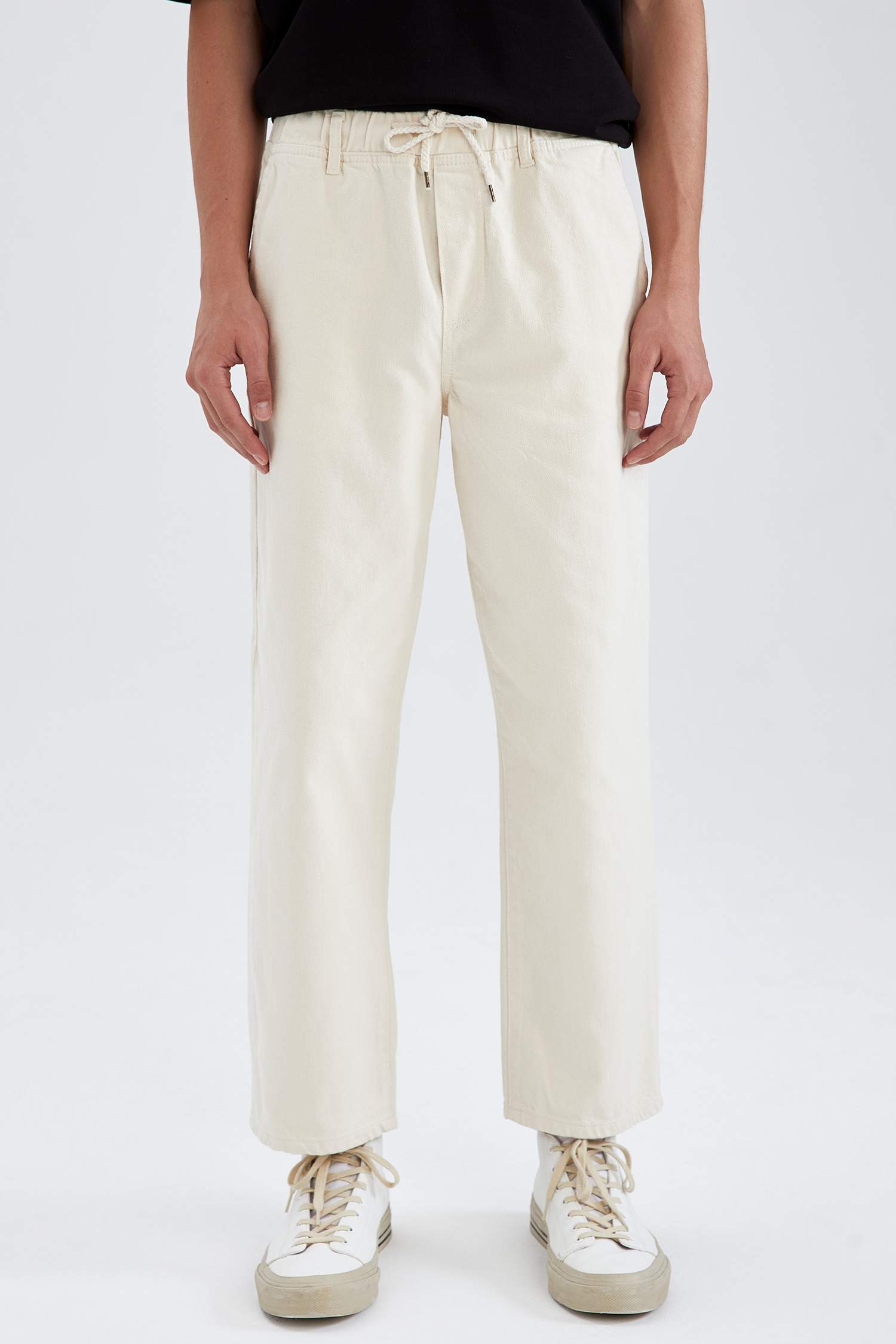 Cropped Fit Chino Pantolon