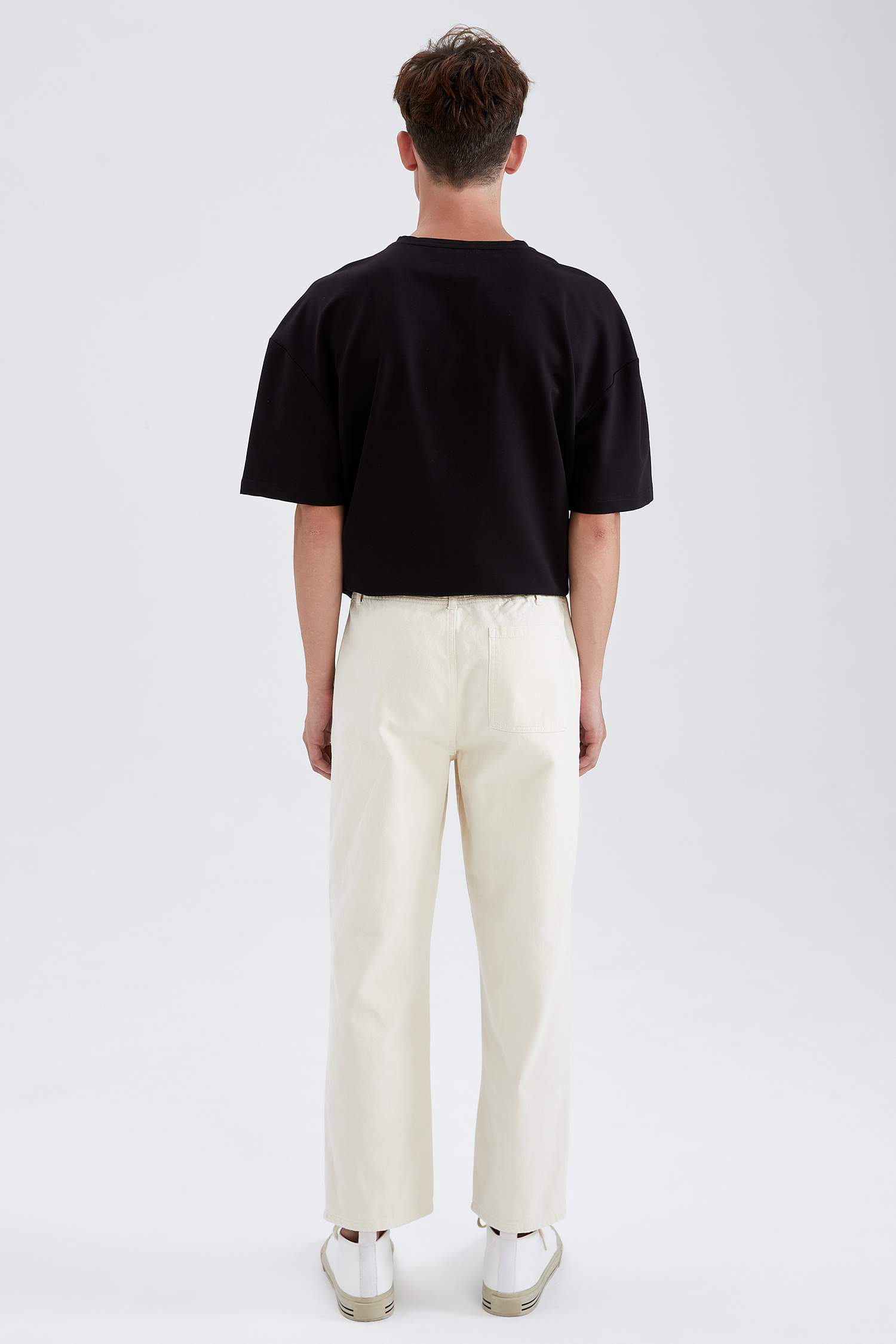 Cropped Fit Chino Pantolon