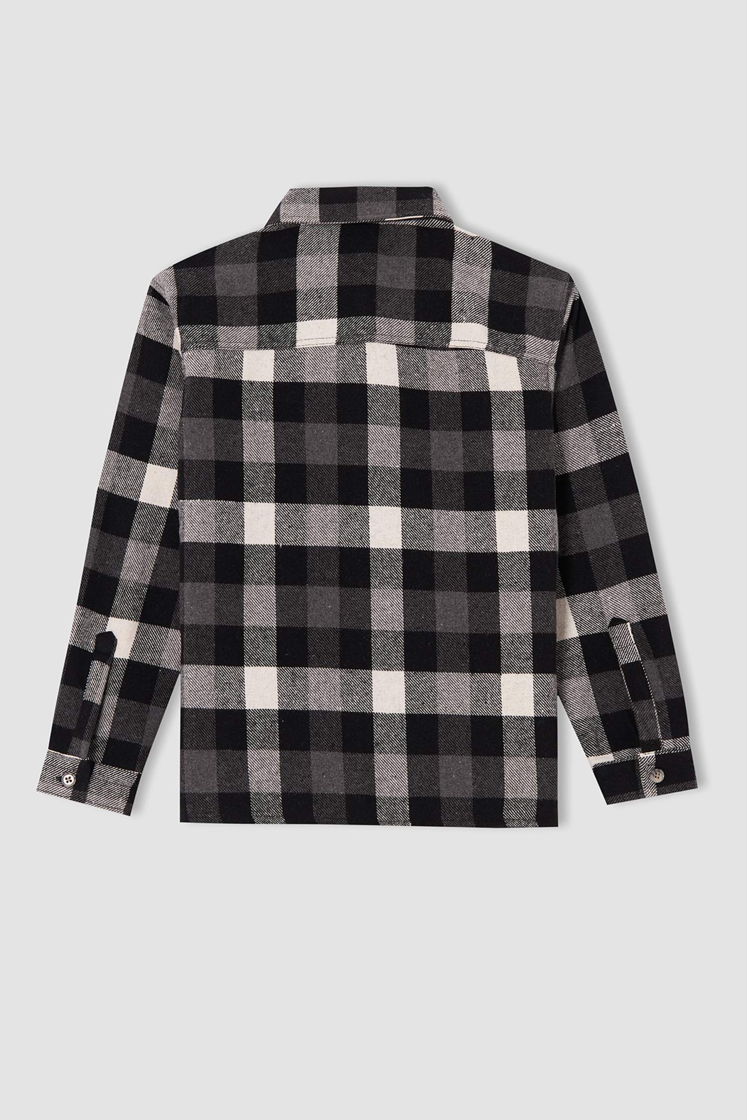 Erkek Çocuk Coool Regular Fit Uzun Kollu Flanel Oduncu Gömlek
